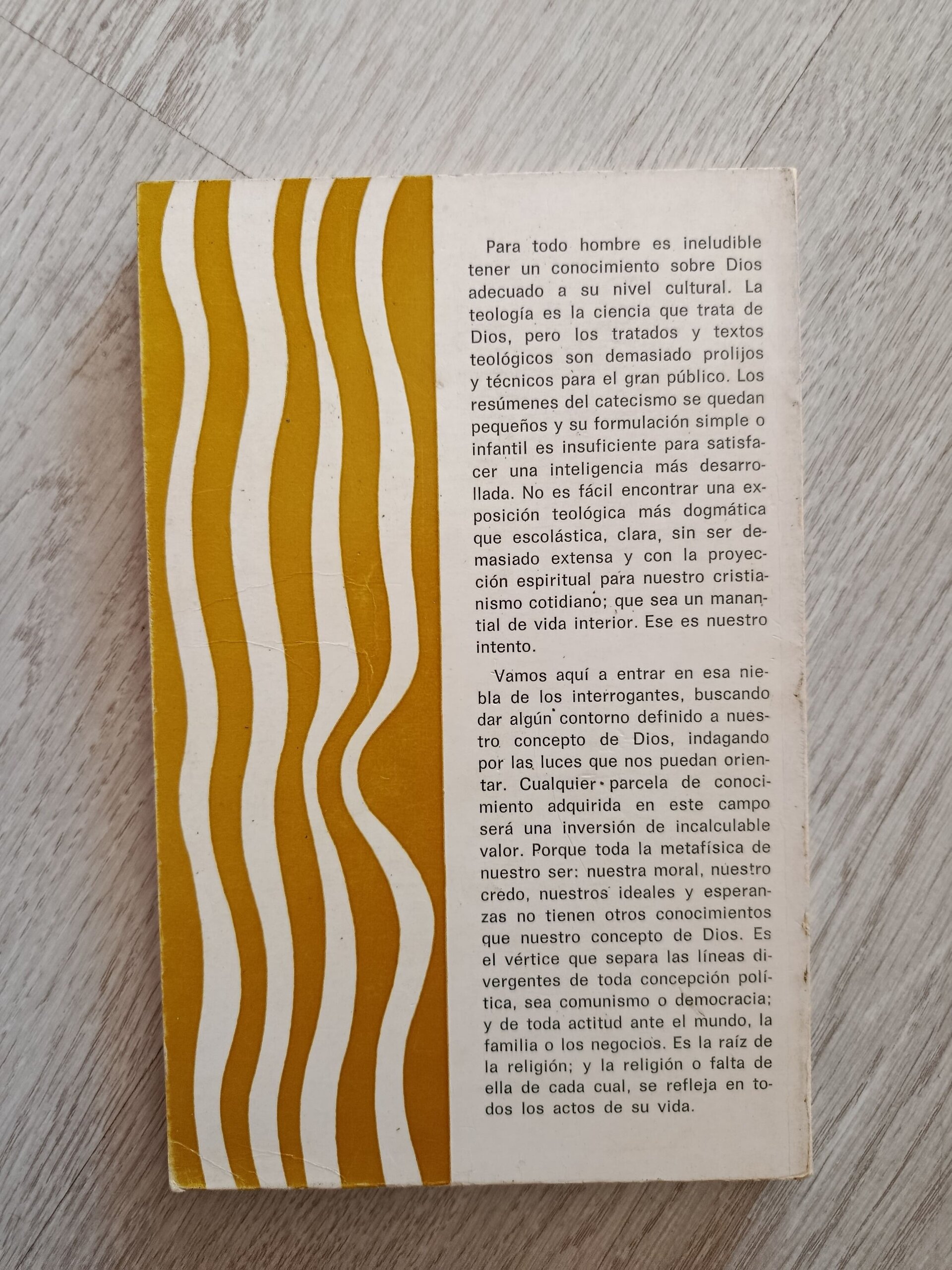 Teología para el hombre culto - Algo sobre Dios - 4