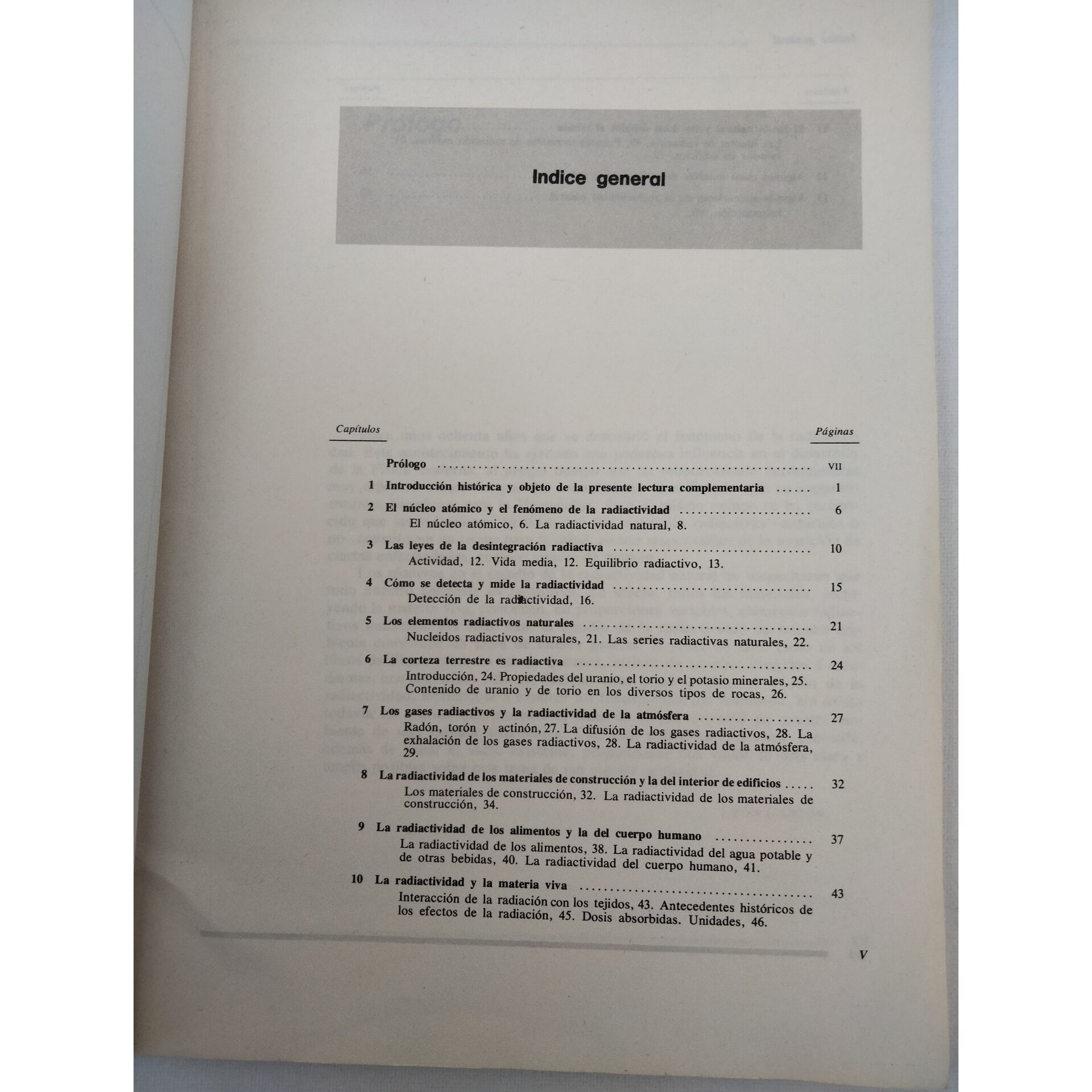 Radiactividad del medio ambiente - 4