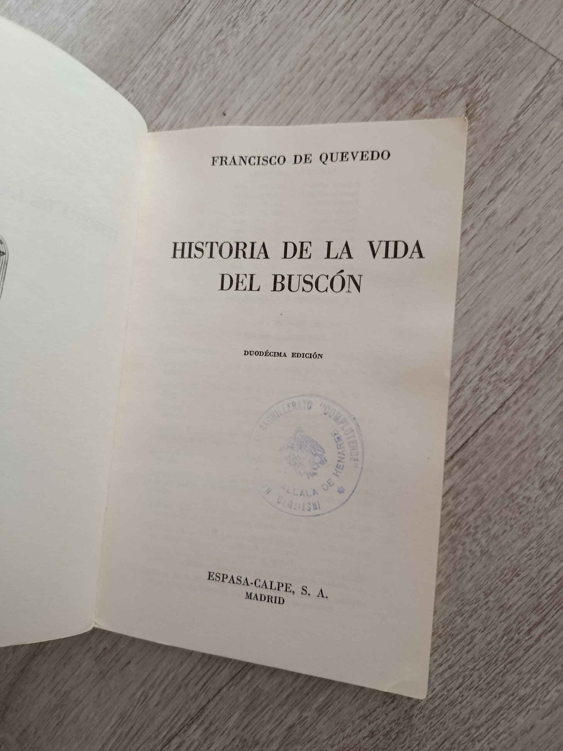Quevedo Historia de la vida del Buscón - 4