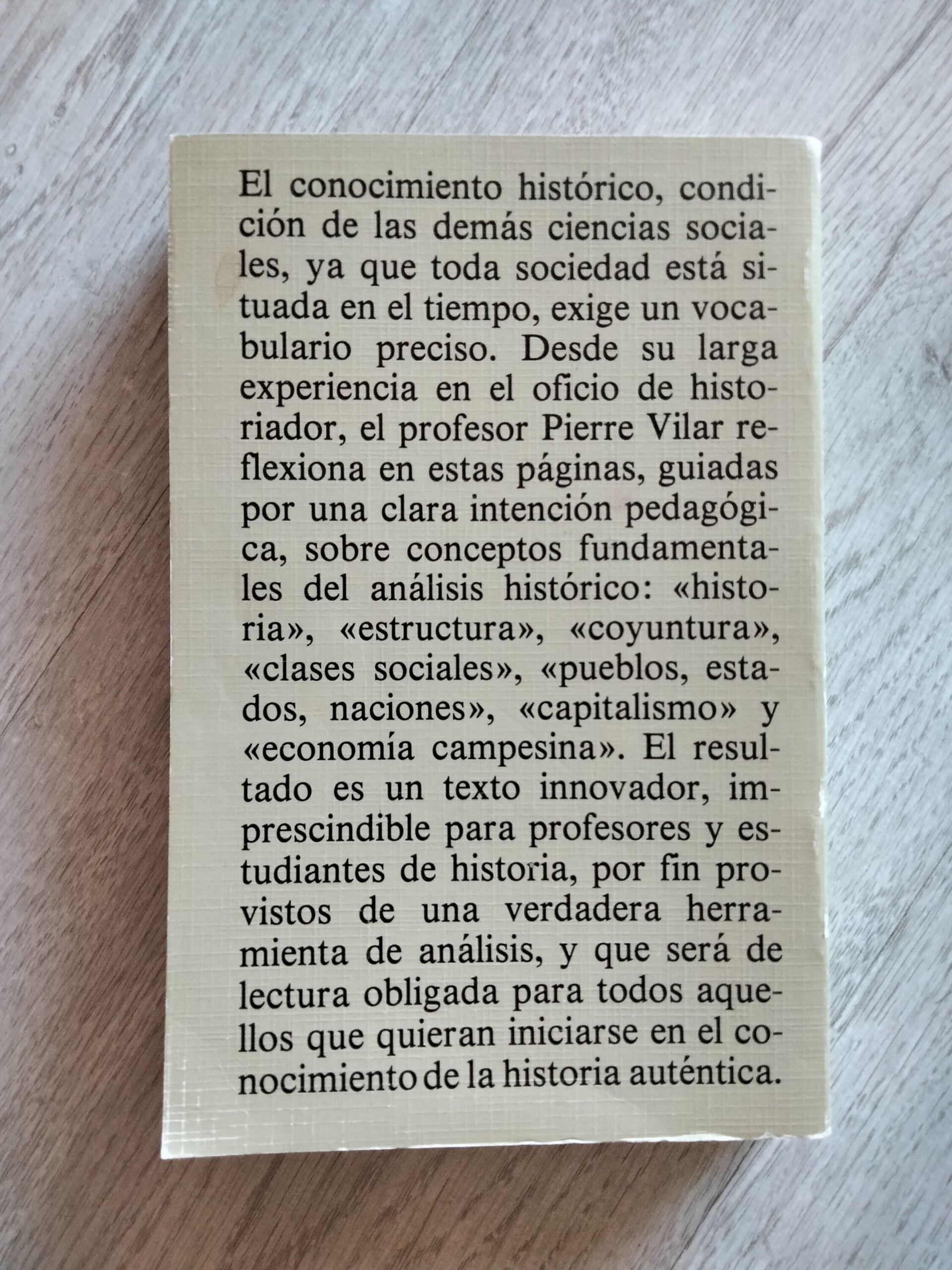 Iniciación al vocabulario del análisis histórico - 3