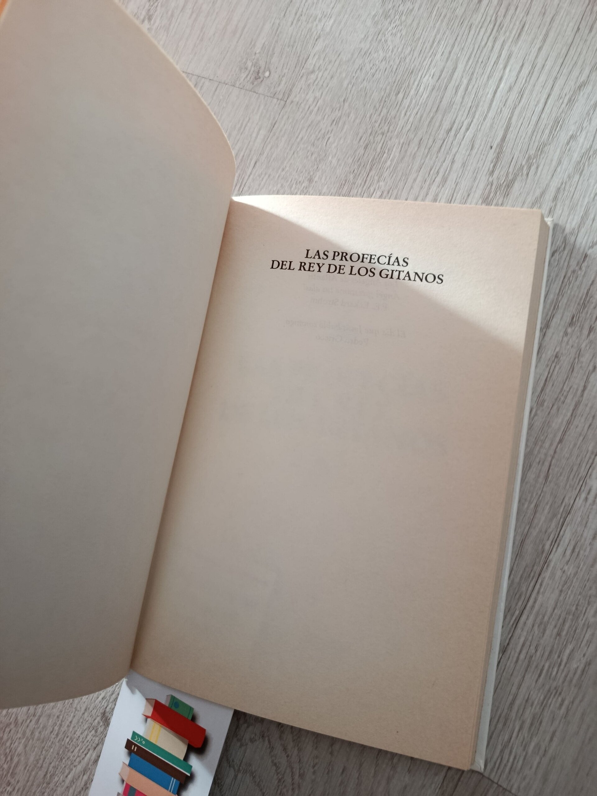 Las Profecías del Rey de los Gitanos-libro - 5