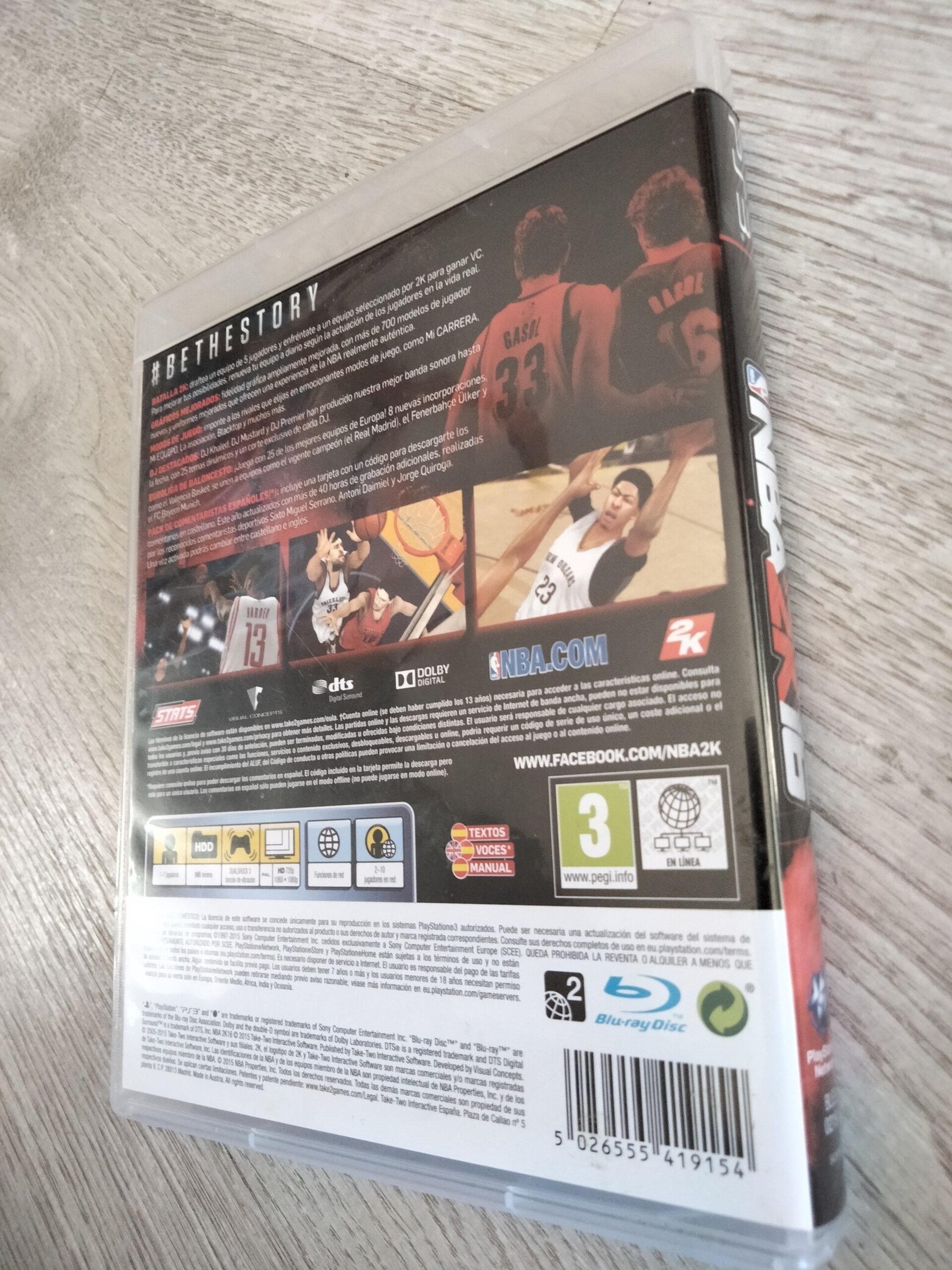 NBA 2K16 - PS3 - 3