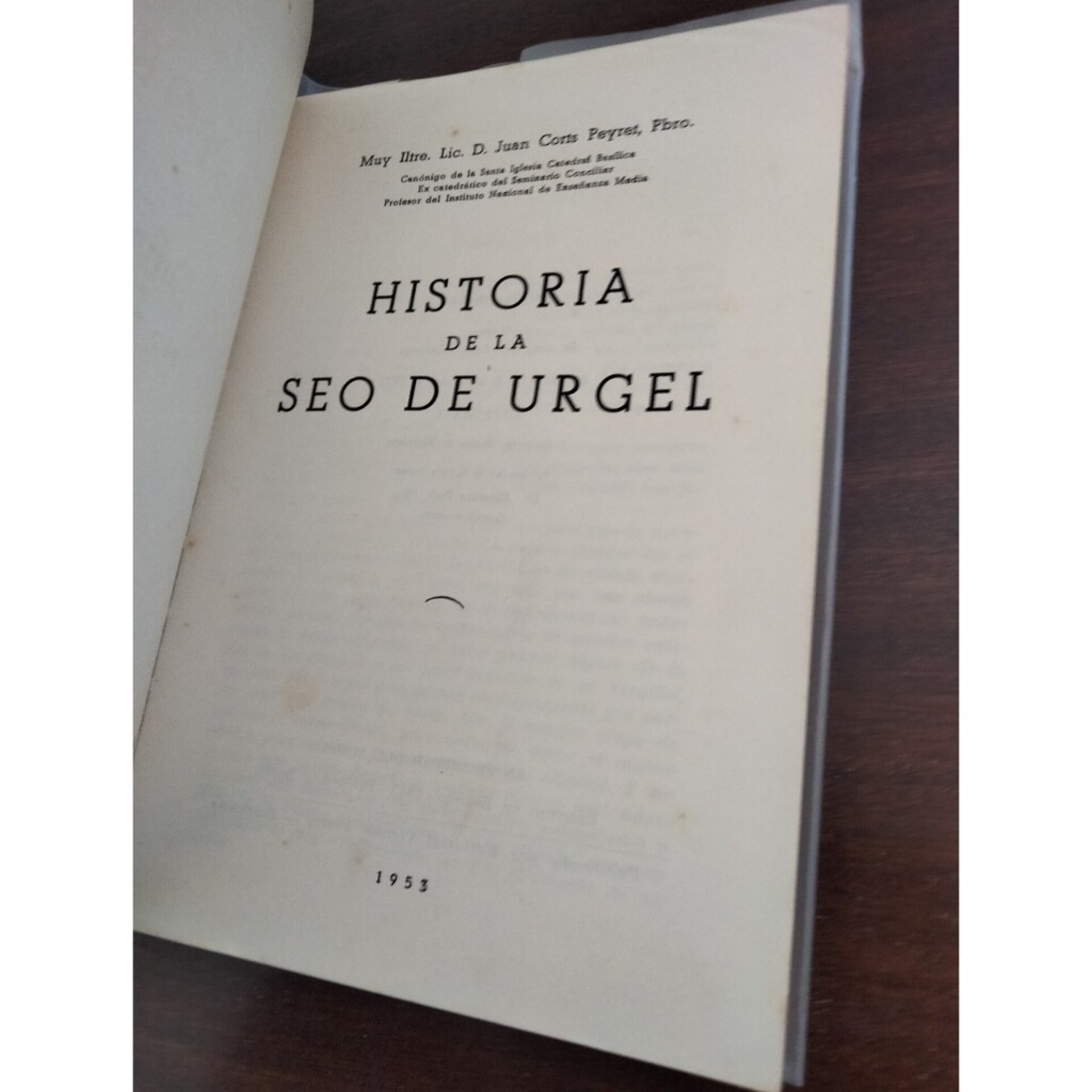 Historia de la Seo de Urgel - 1953 - 3