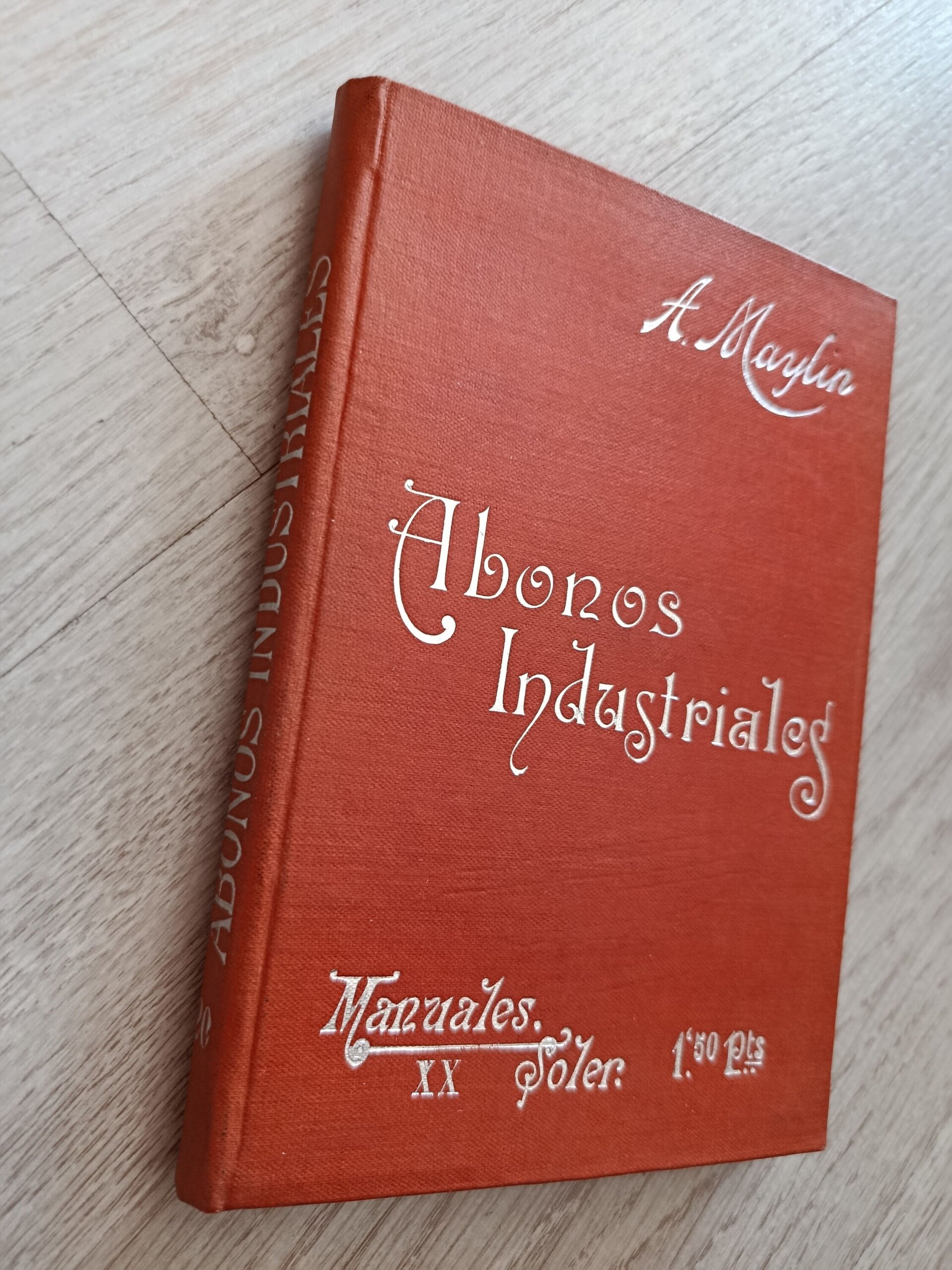 Abonos industriales - manual antiguo - 2