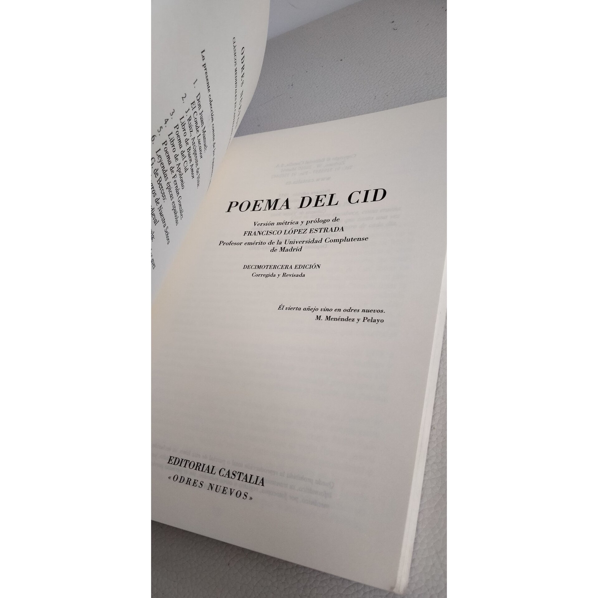Poema del Cid / autor: Anónimo - 5