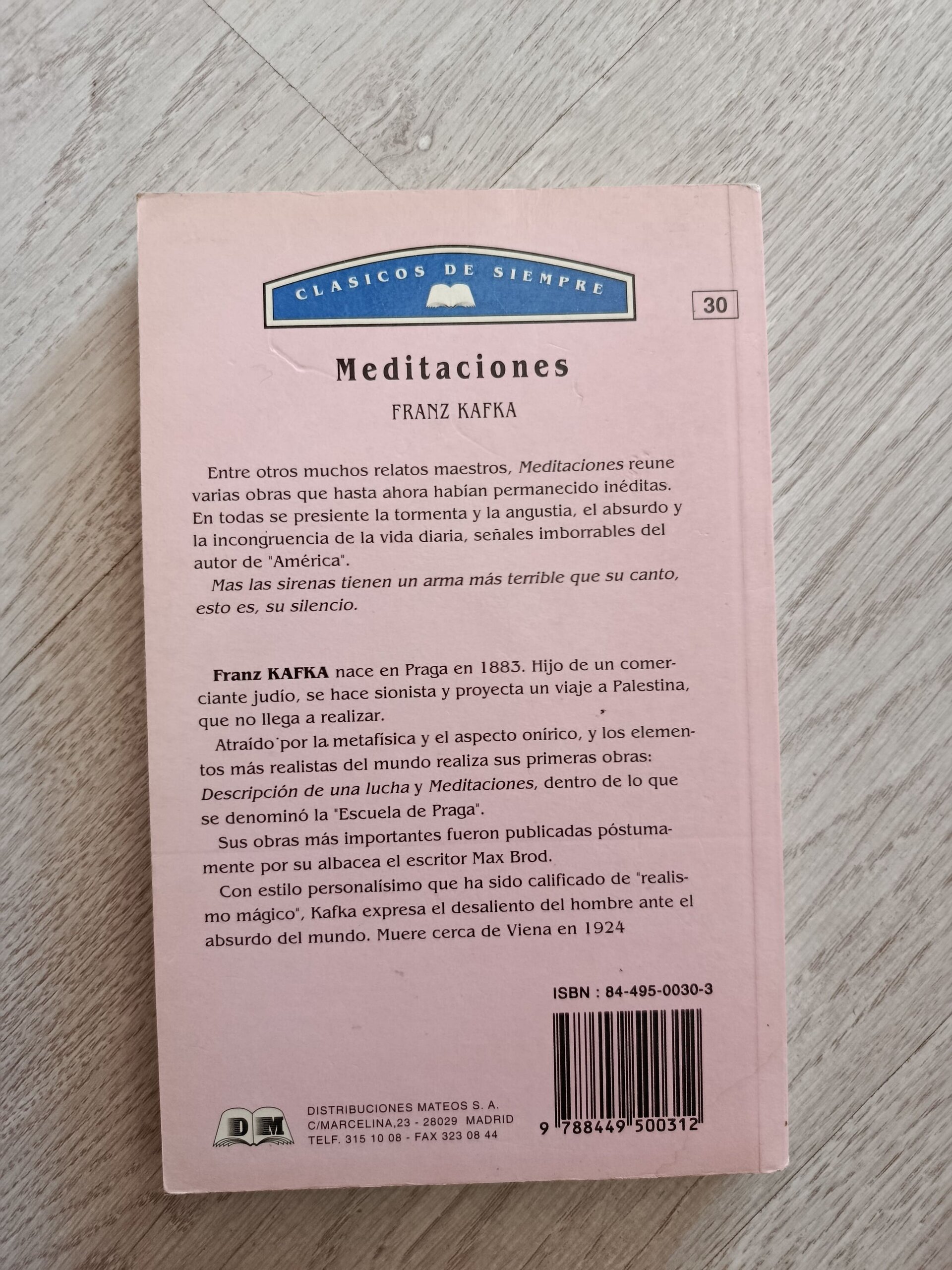 Kafka - Meditaciones - 4