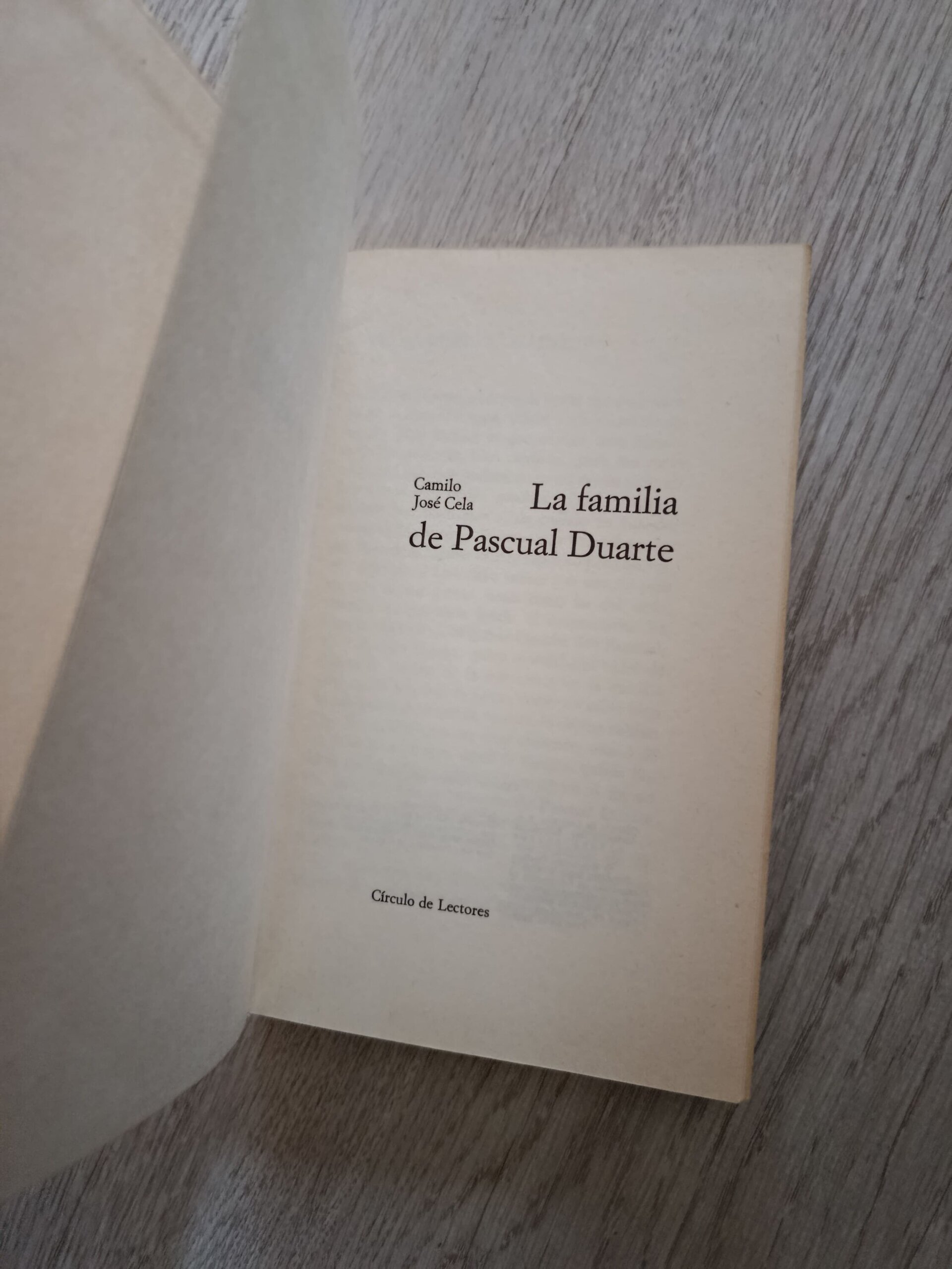 La Familia de Pascual Duarte - Camilo José Cela - 3