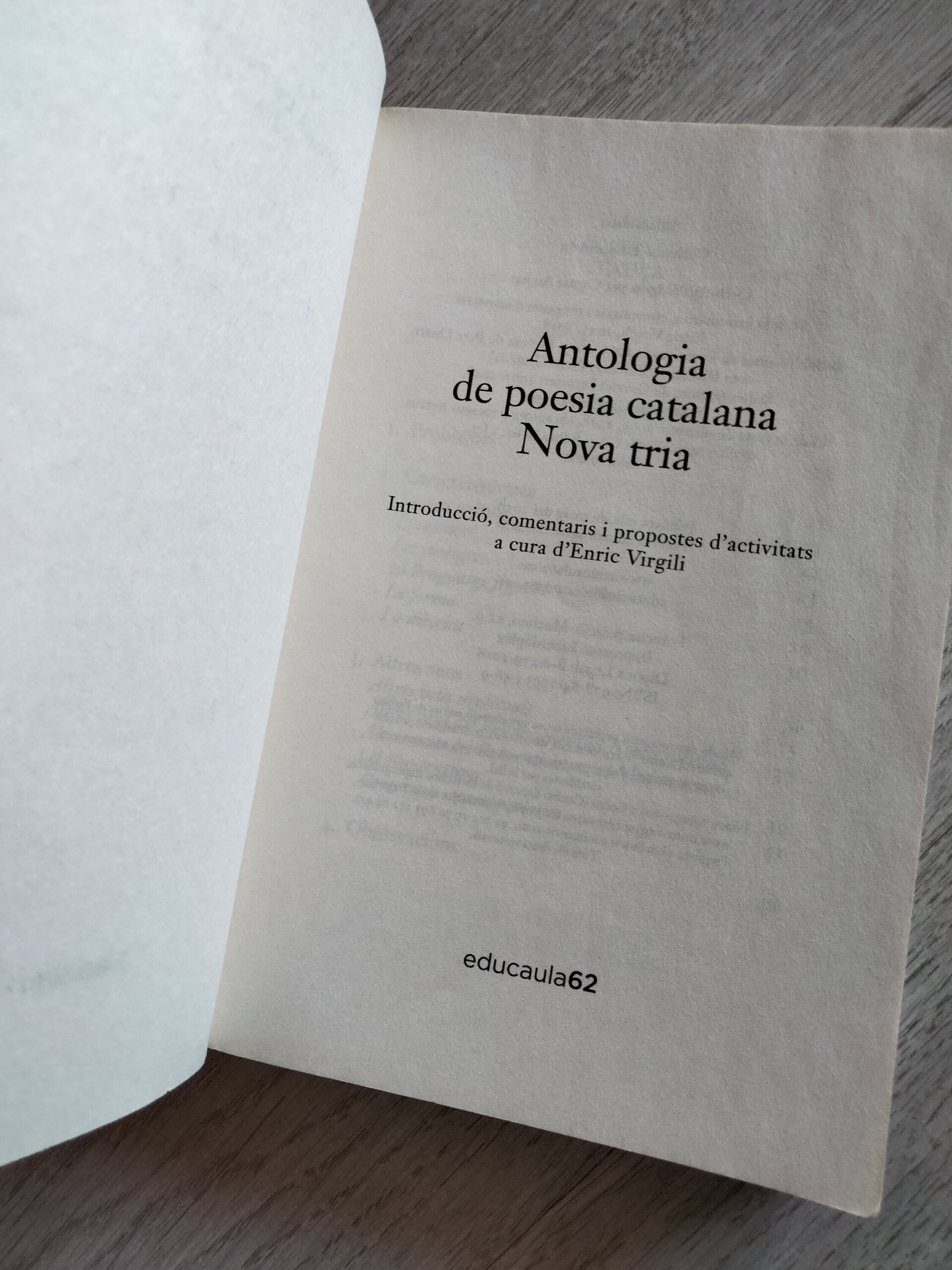 Antologia de poesia catalana - Nova tria - 4