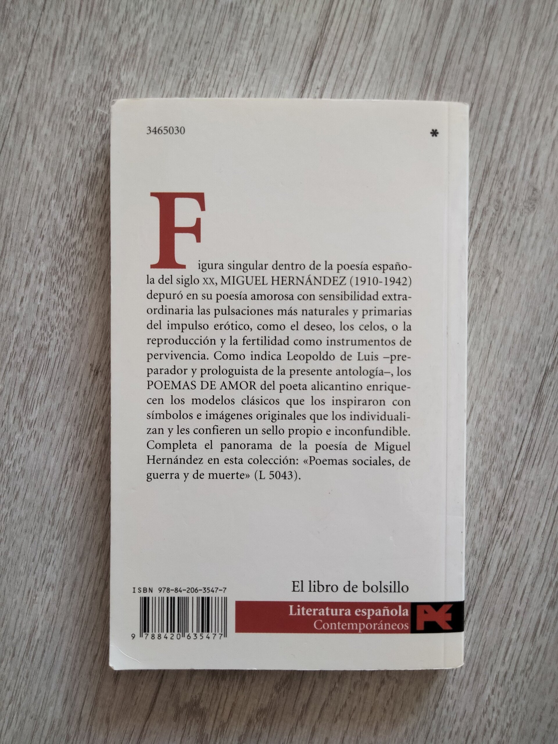 Miguel Hernández - Poemas de amor - libro - 4