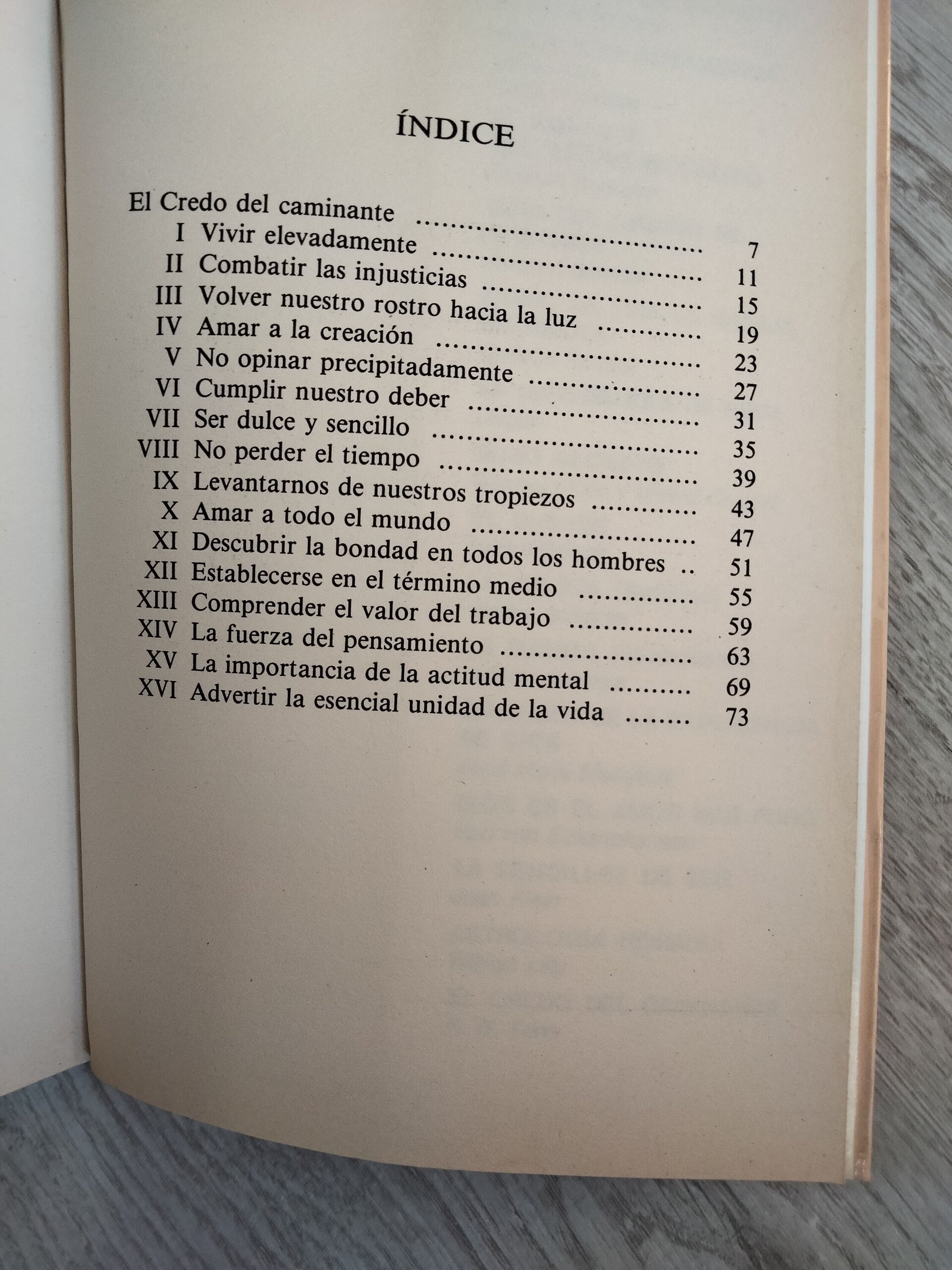 El credo del caminante - 7