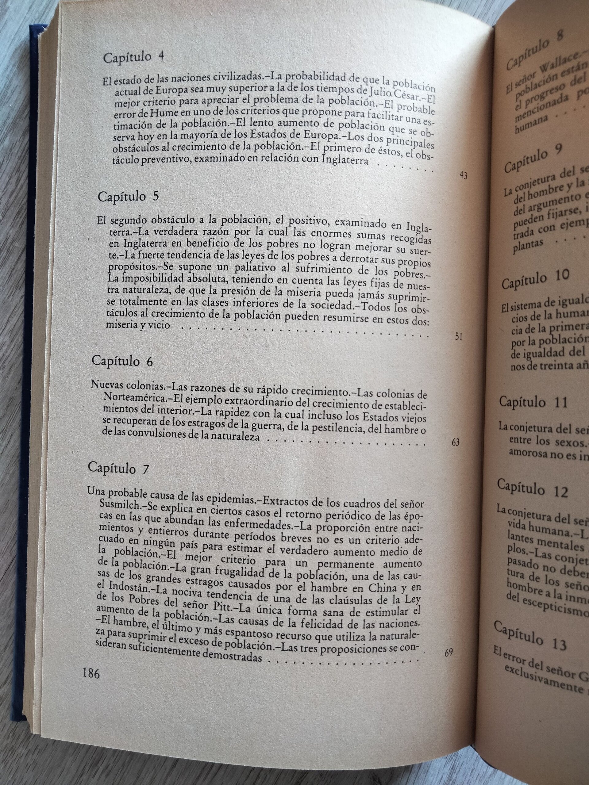 Malthus - Primer ensayo sobre la población - 6