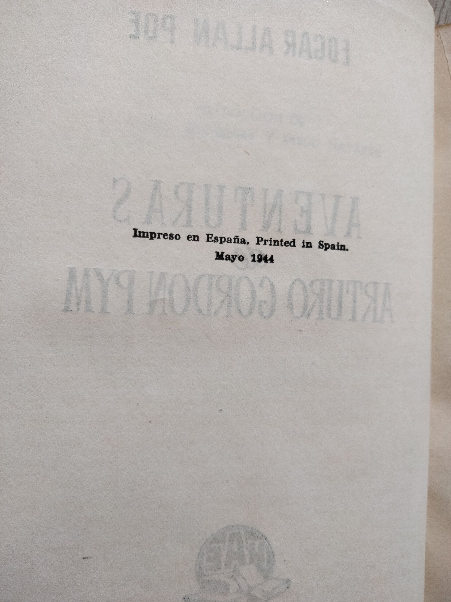 (1944) Aventuras de Arthur Gordon Pym - Edgar Allan Poe - 4