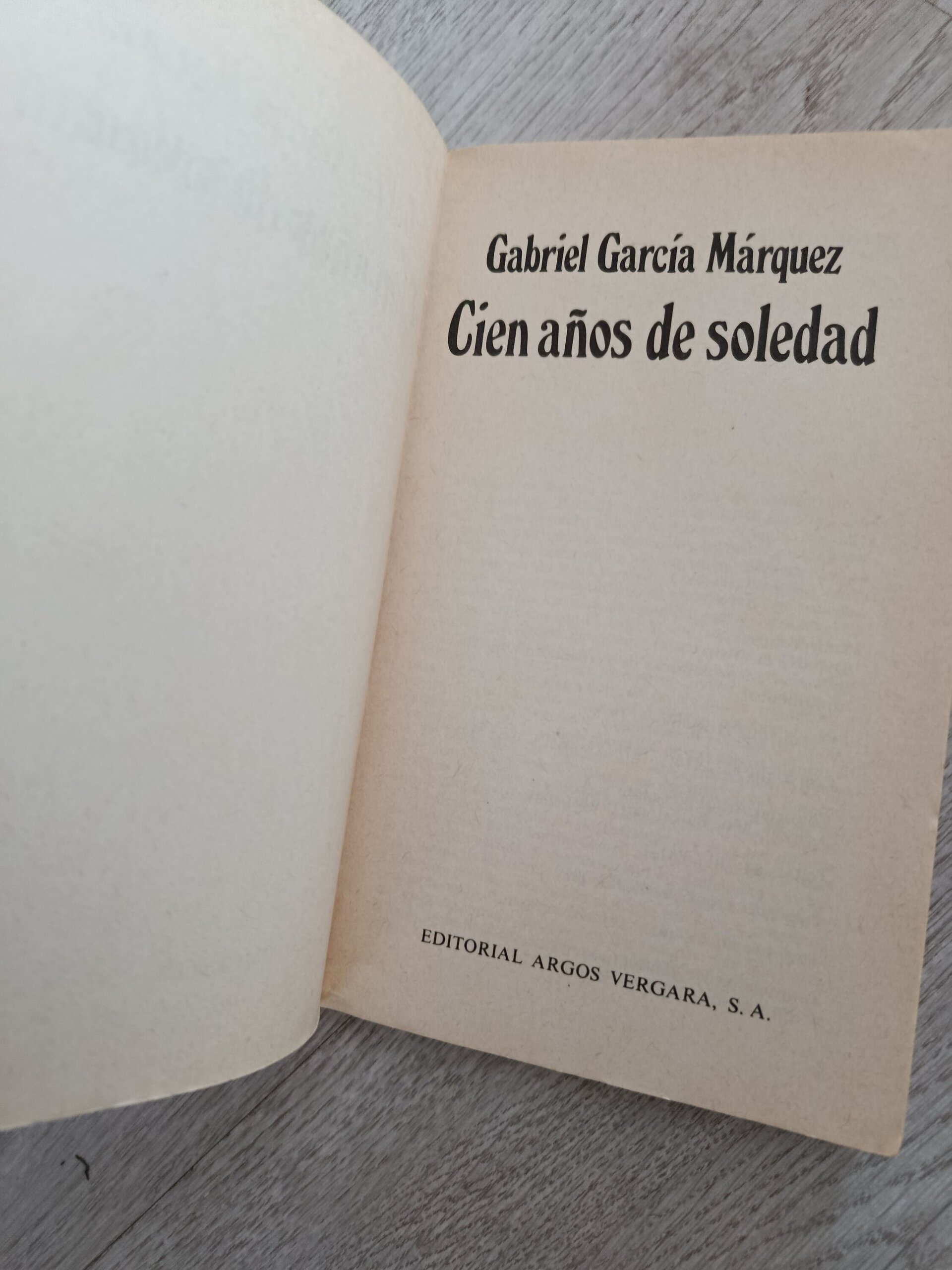 Cien años de soledad libro - 5