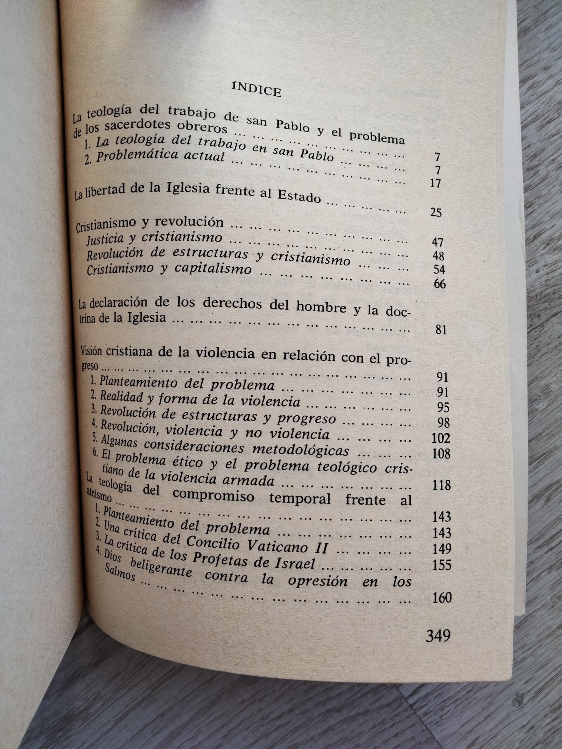 Teología frente a sociedad histórica - 5