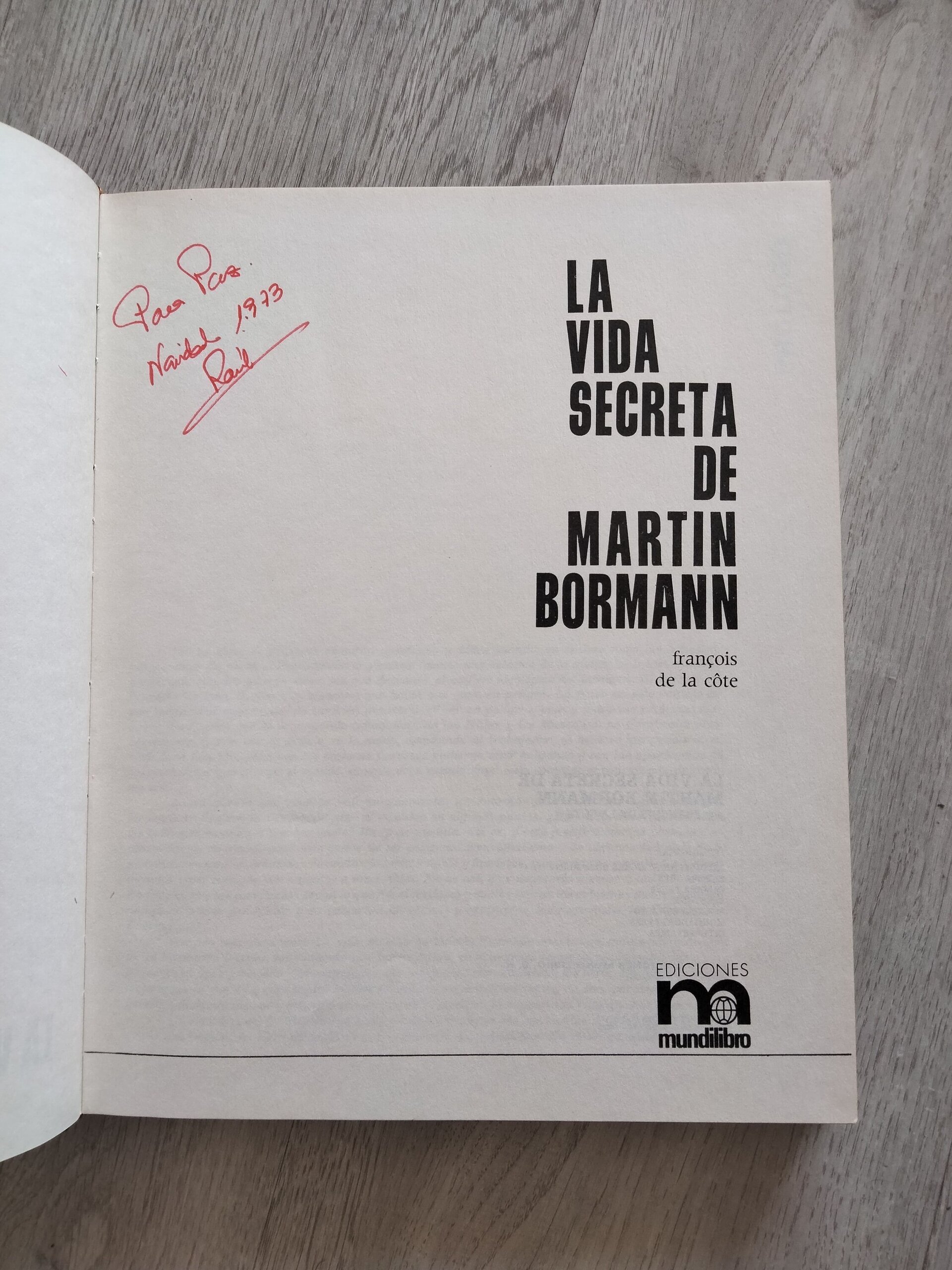 La vida secreta de Martin Bormann - libro - 4