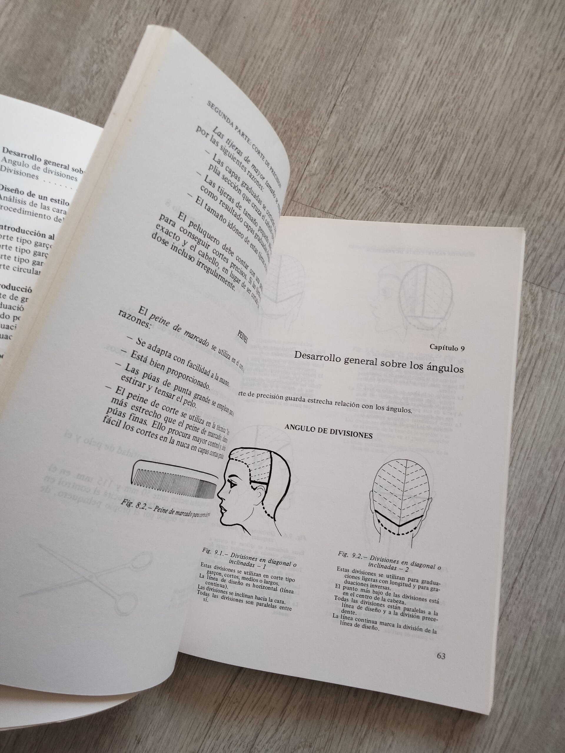 Cortes y peinados - libro peluquería - 8