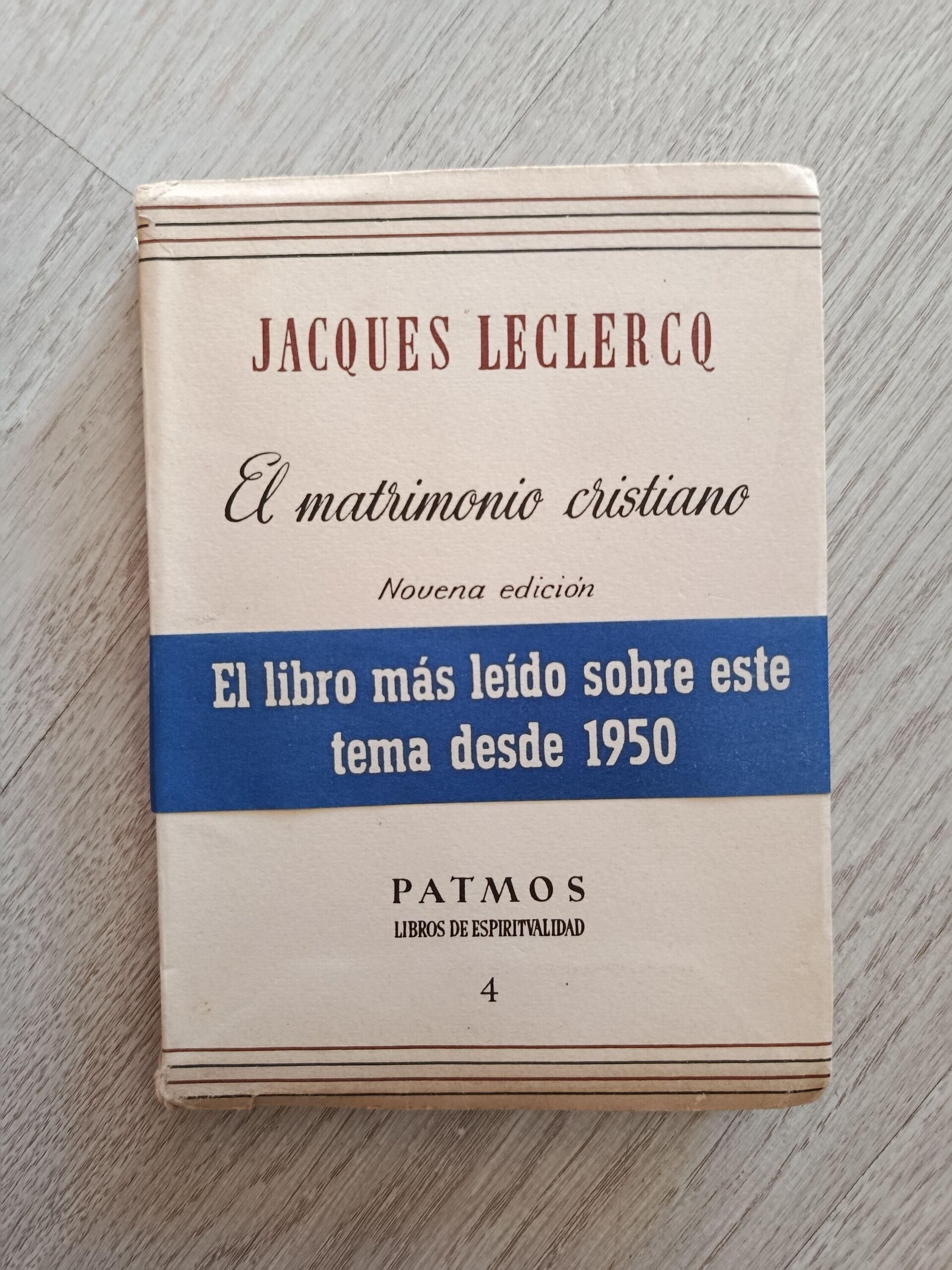 Leclercq - El matrimonio cristiano - 1