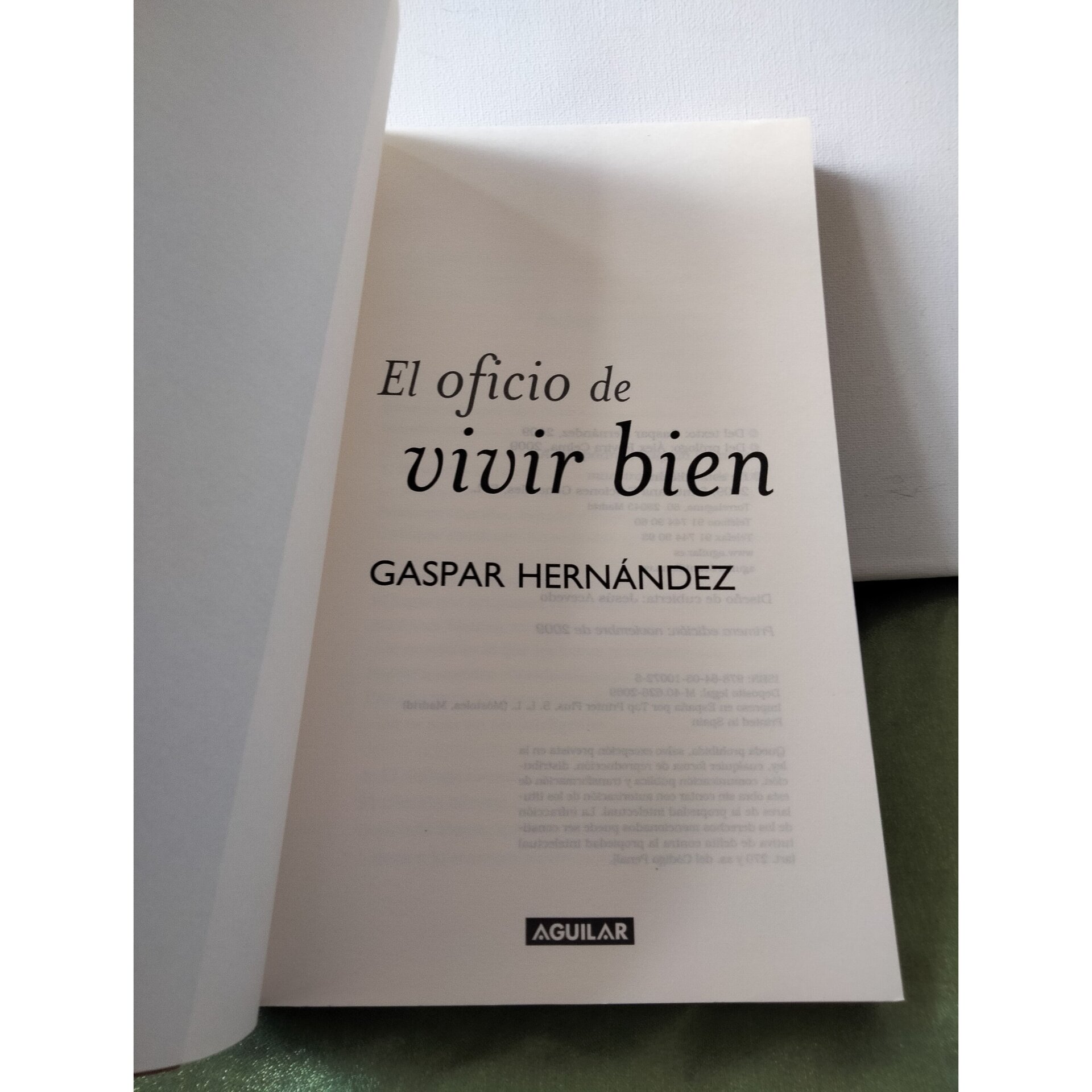 El oficio de vivir bien - 3