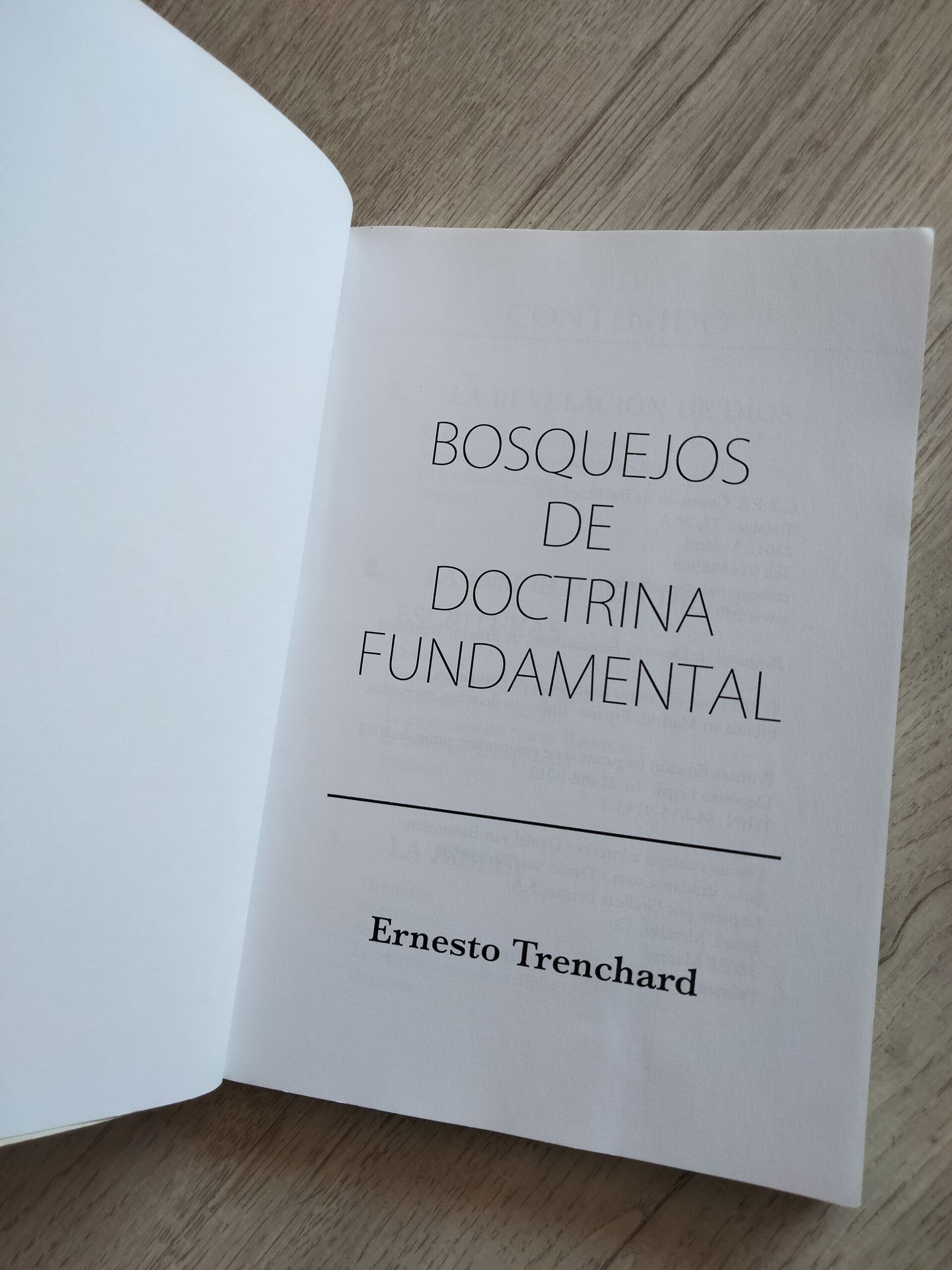 Bosquejos de Doctrina Fundamental - 4