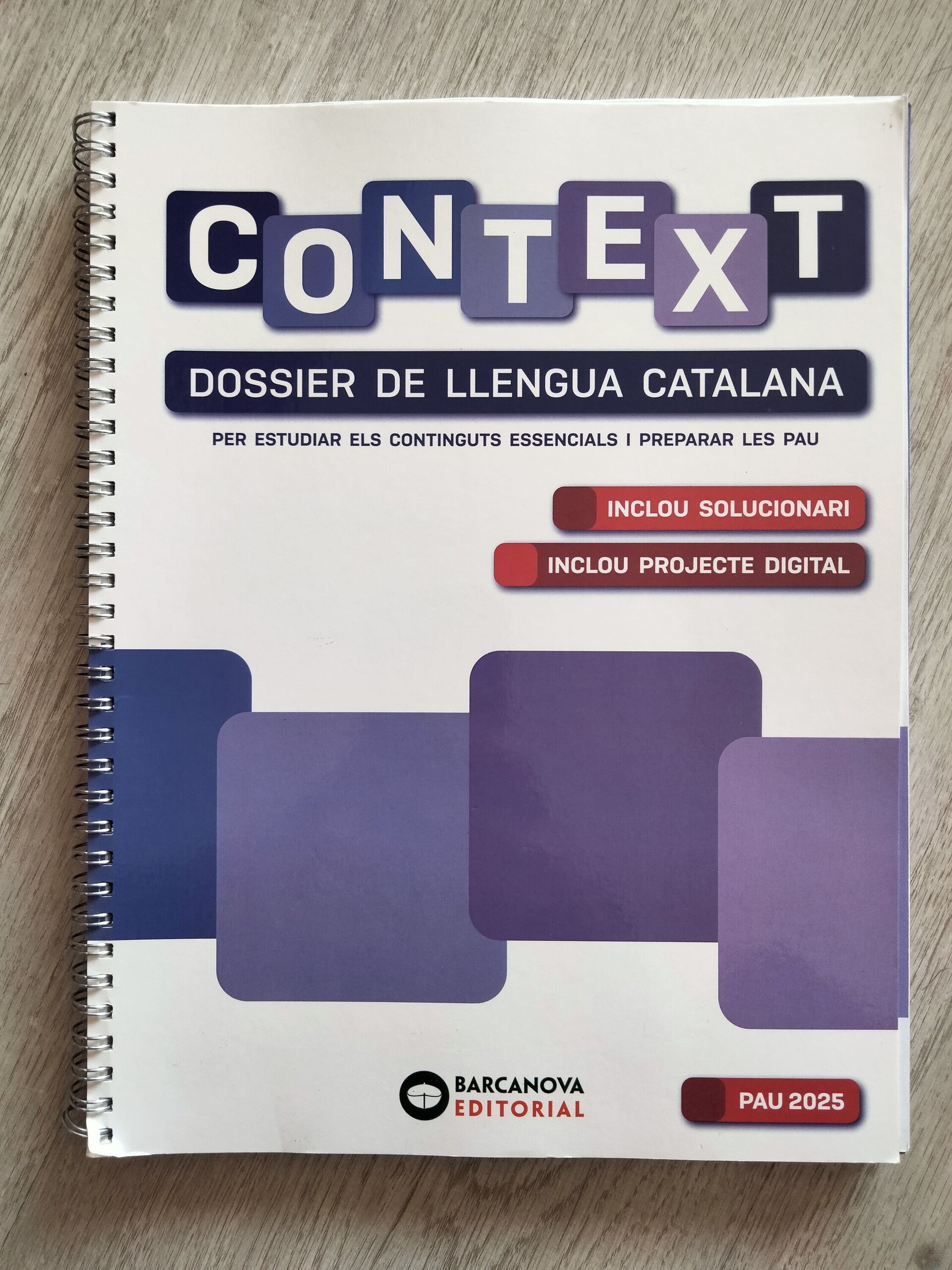 Context Dossier Lengua Catalana Barcanova - 1