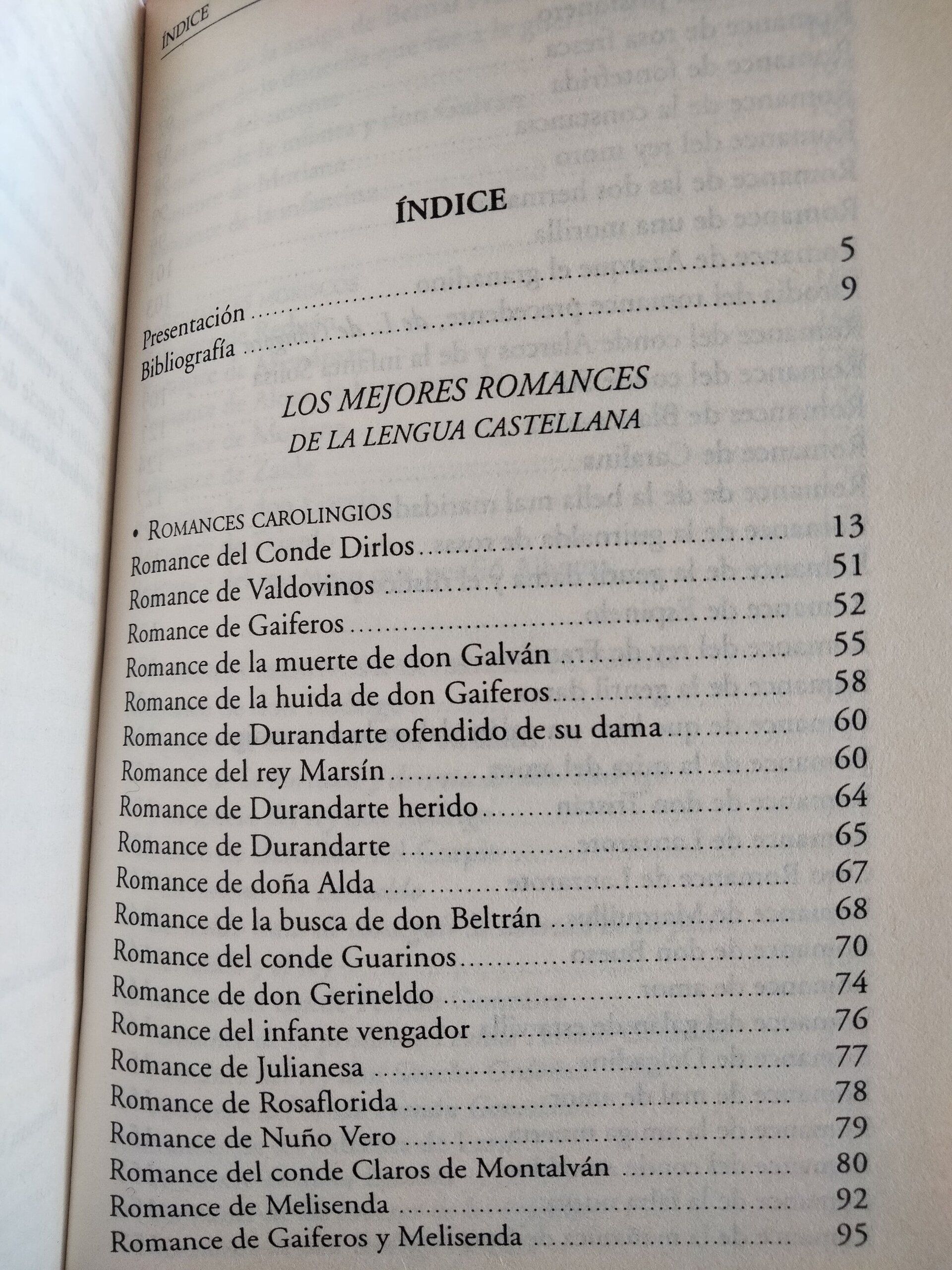 Los mejores romances de la lengua castellana - libro - 7