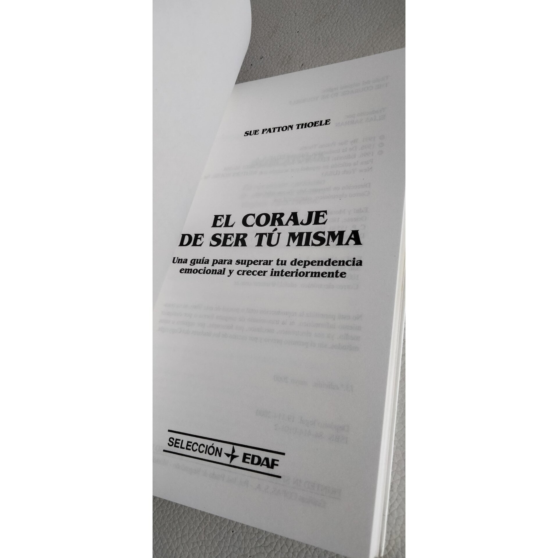 El coraje de ser tú misma - 5