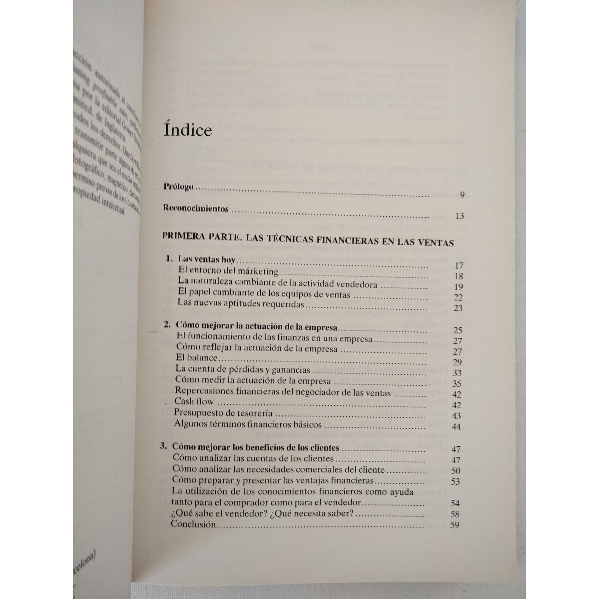 Los argumentos de venta - 3