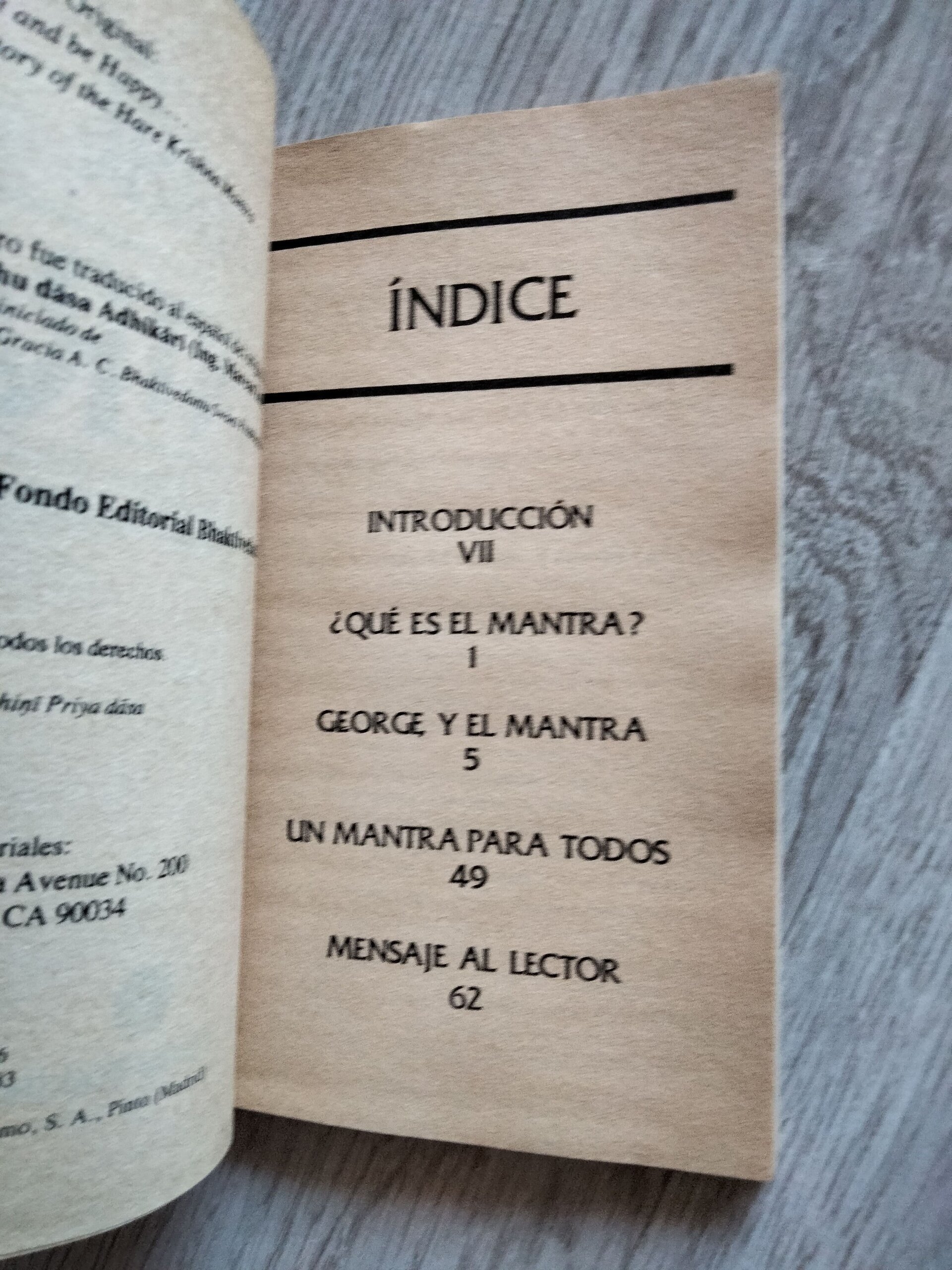 George Harrison y el Mantra - 4