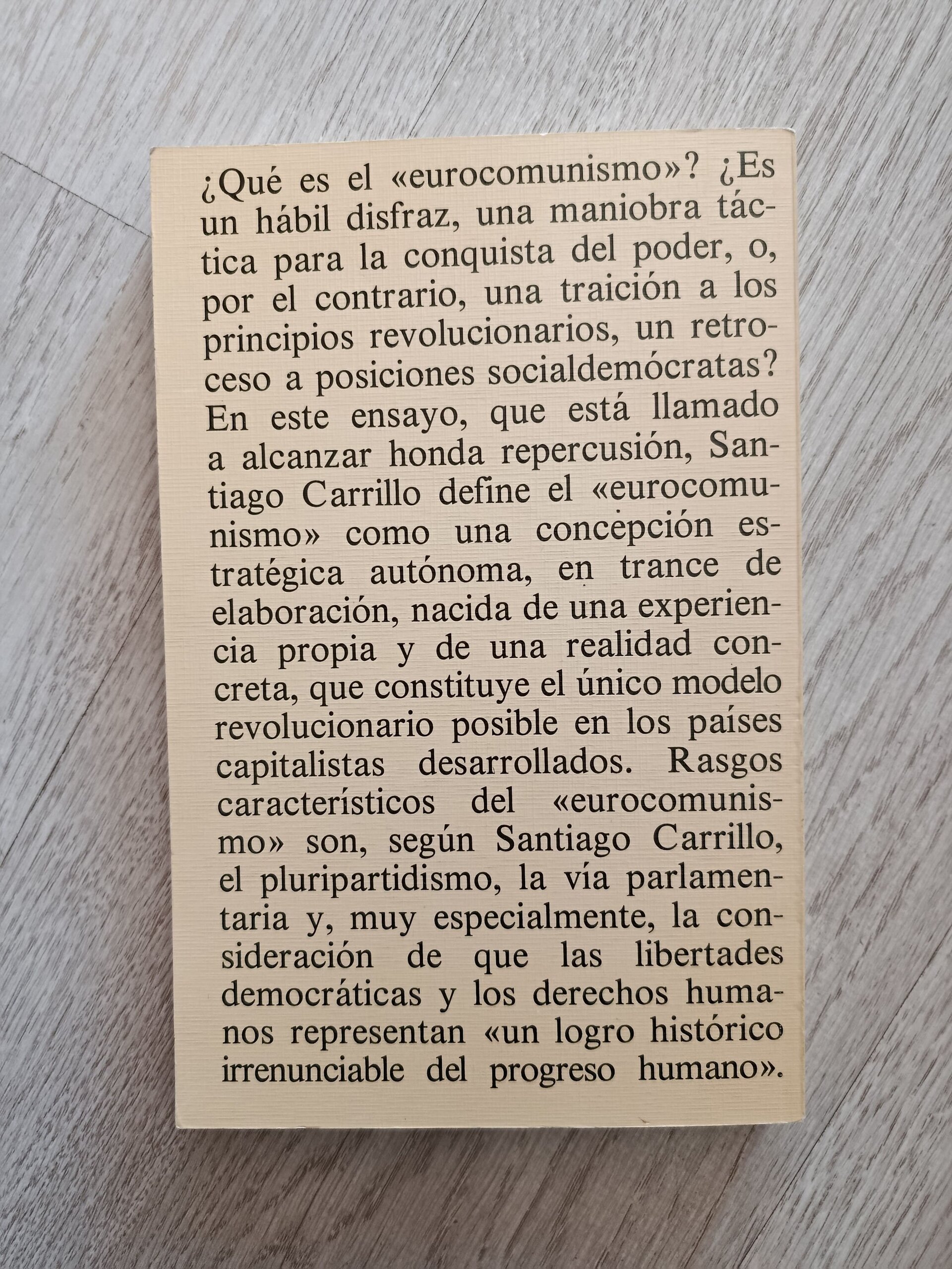 Eurocomunismo y Estado - Santiago Carrillo - 4