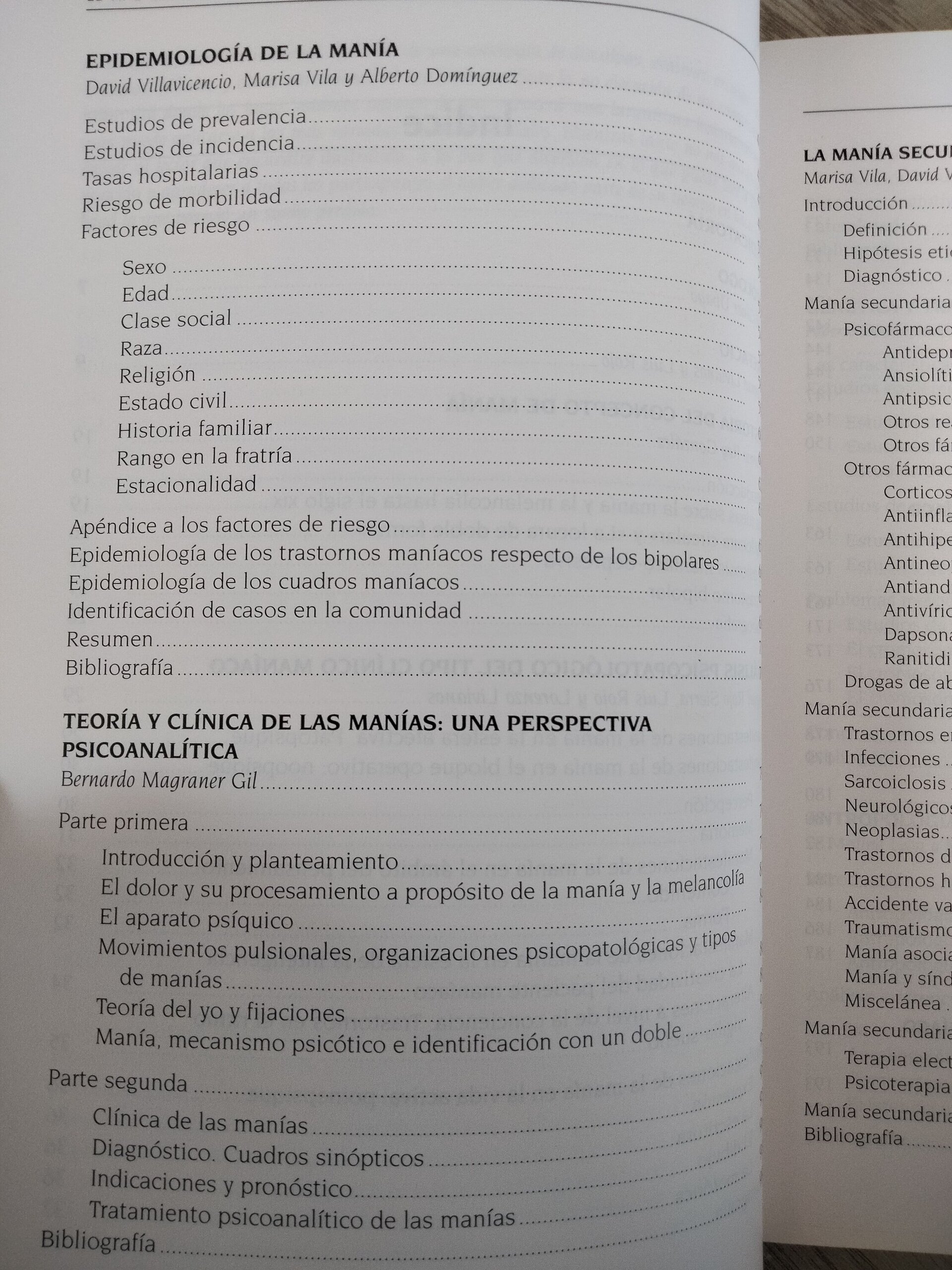 El tipo clínico maníaco - 7