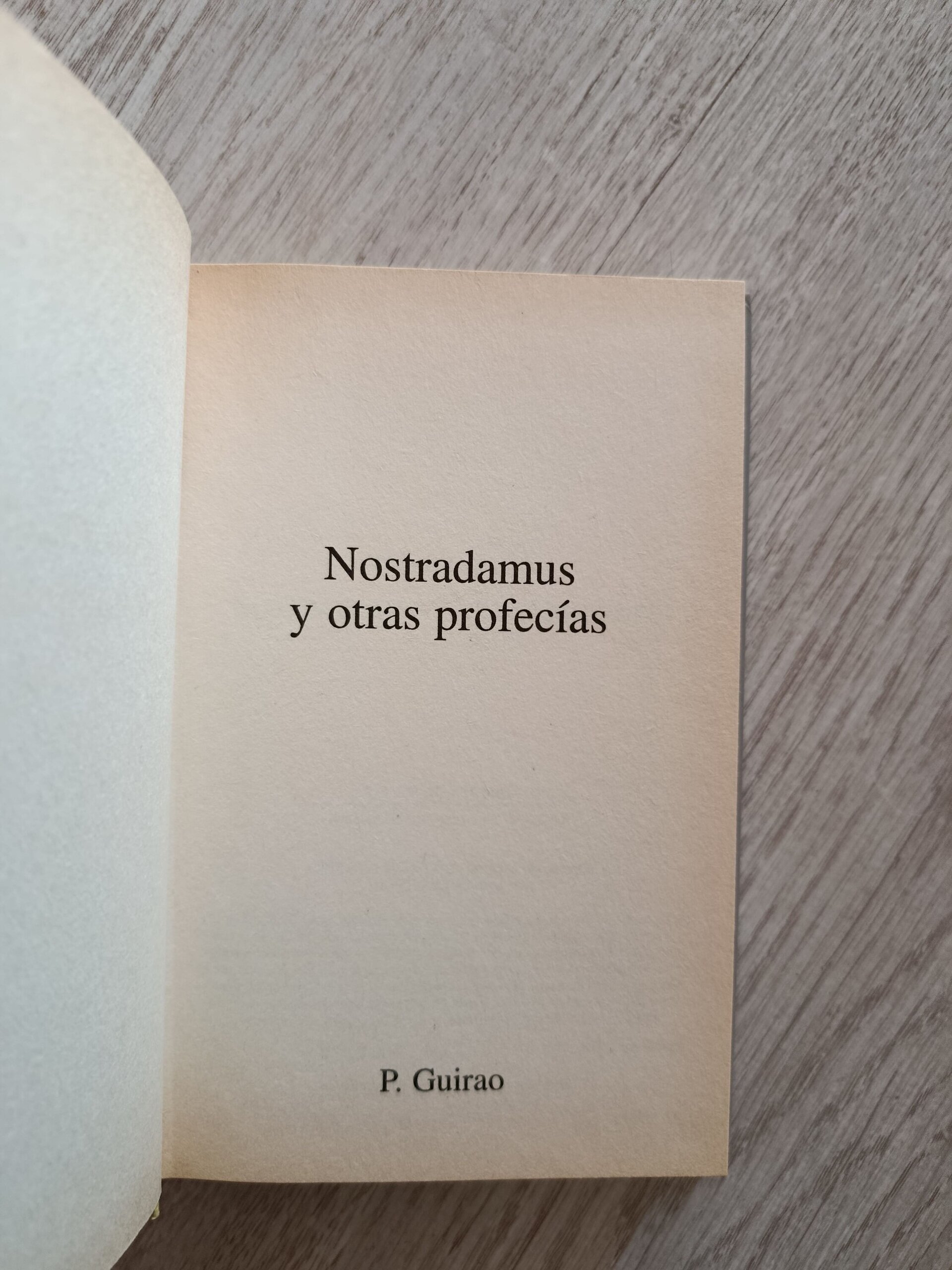 Nostradamus y otras profecías - 5