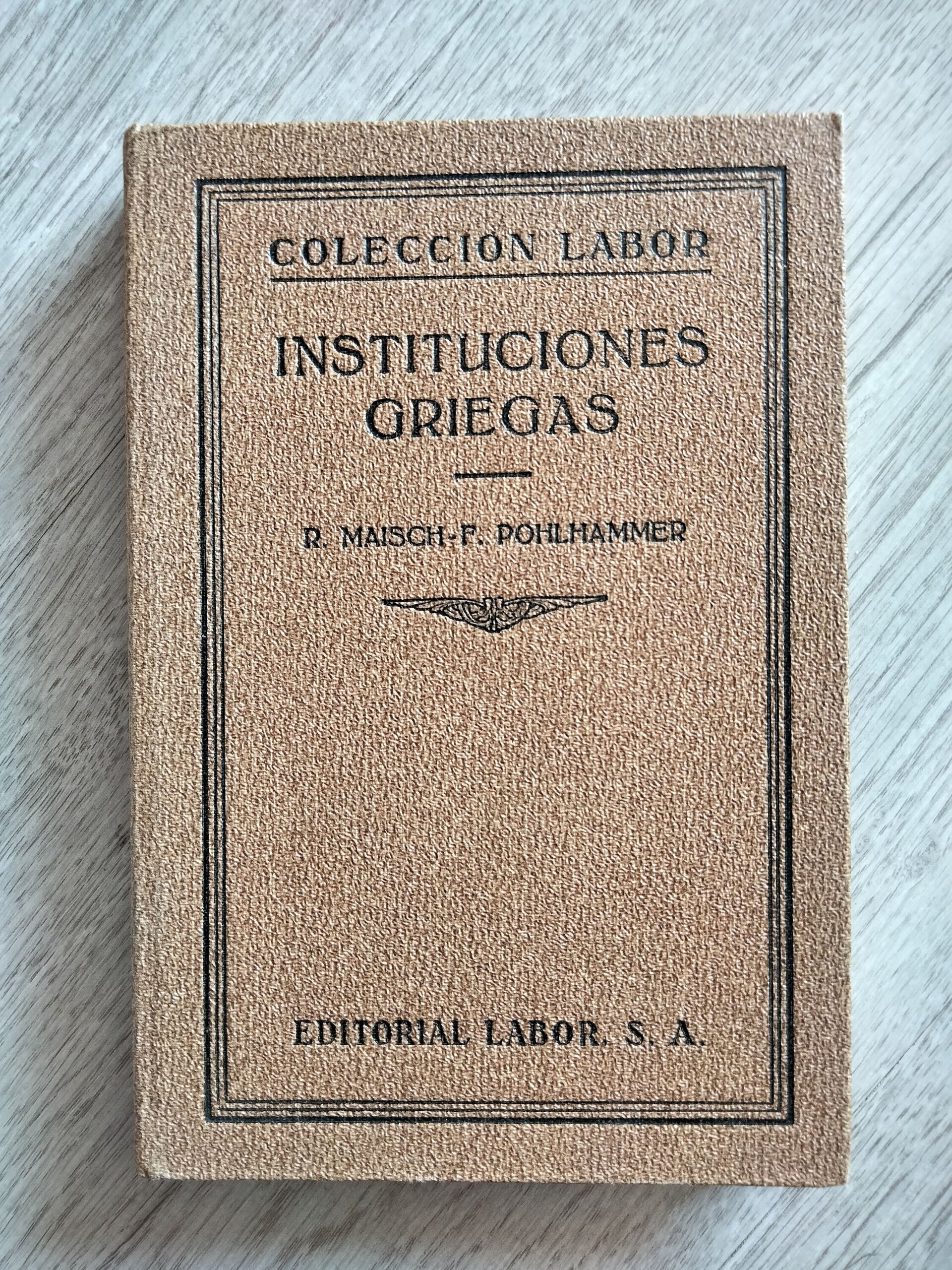 Instituciones griegas - 1
