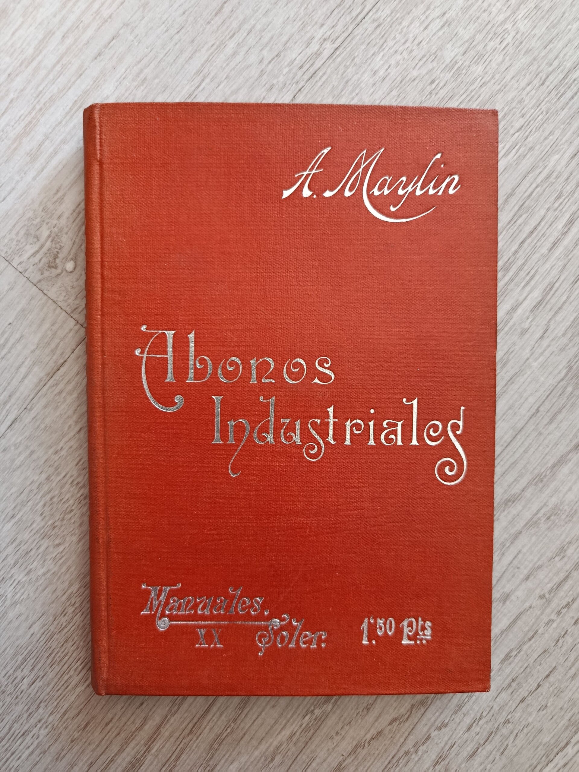 Abonos industriales - manual antiguo - 1