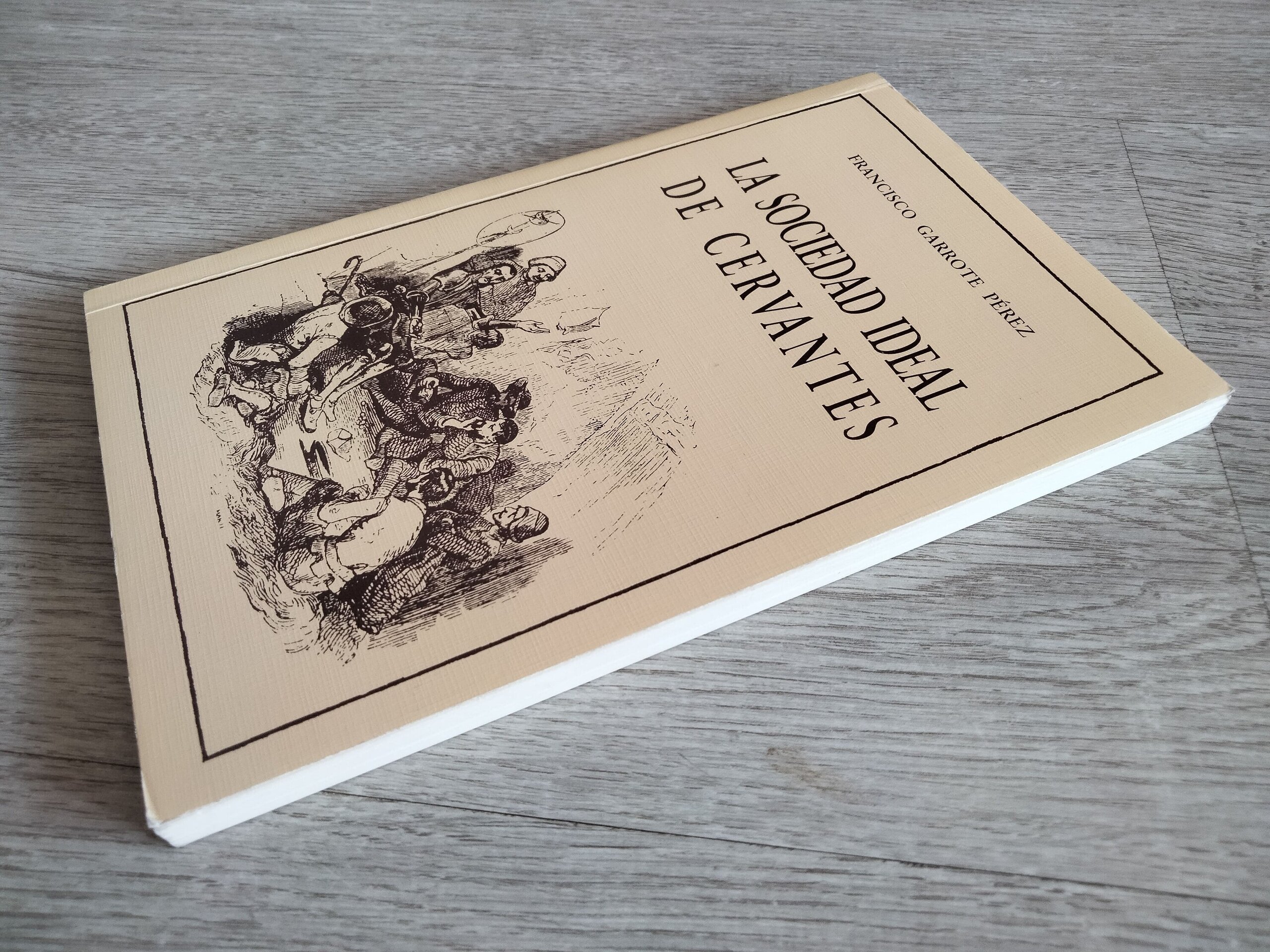 La Sociedad Ideal de Cervantes - libro - 2