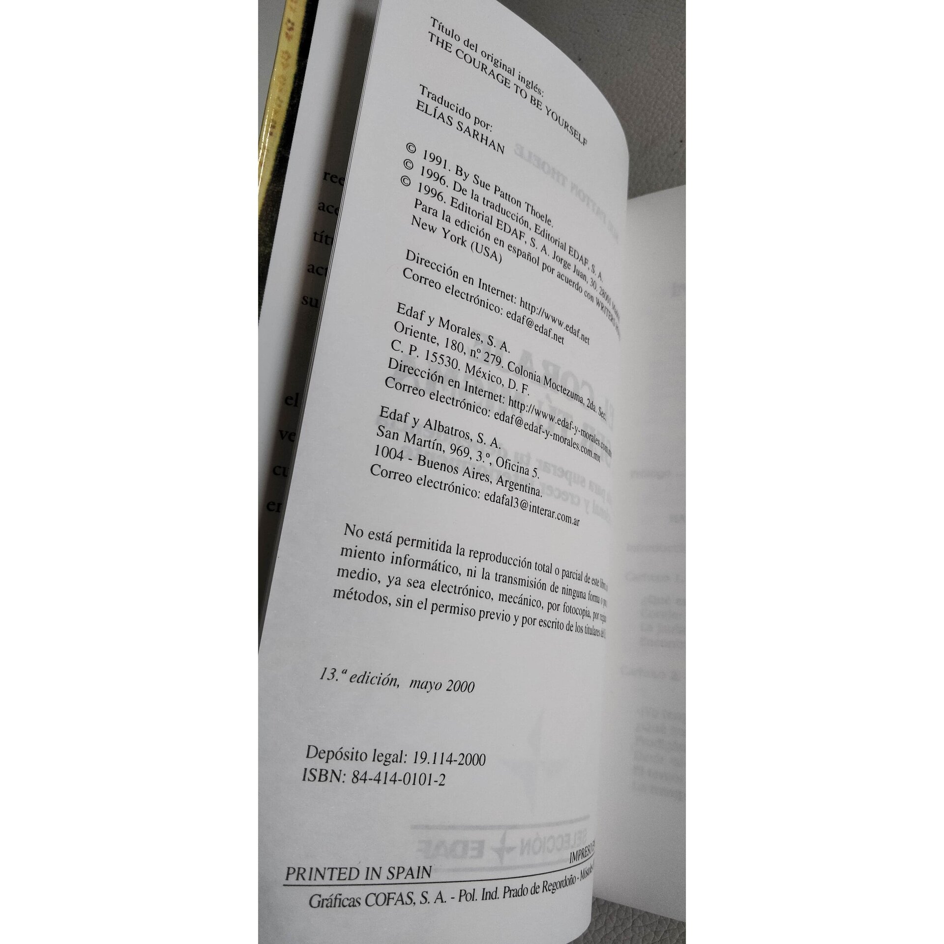 El coraje de ser tú misma - 6