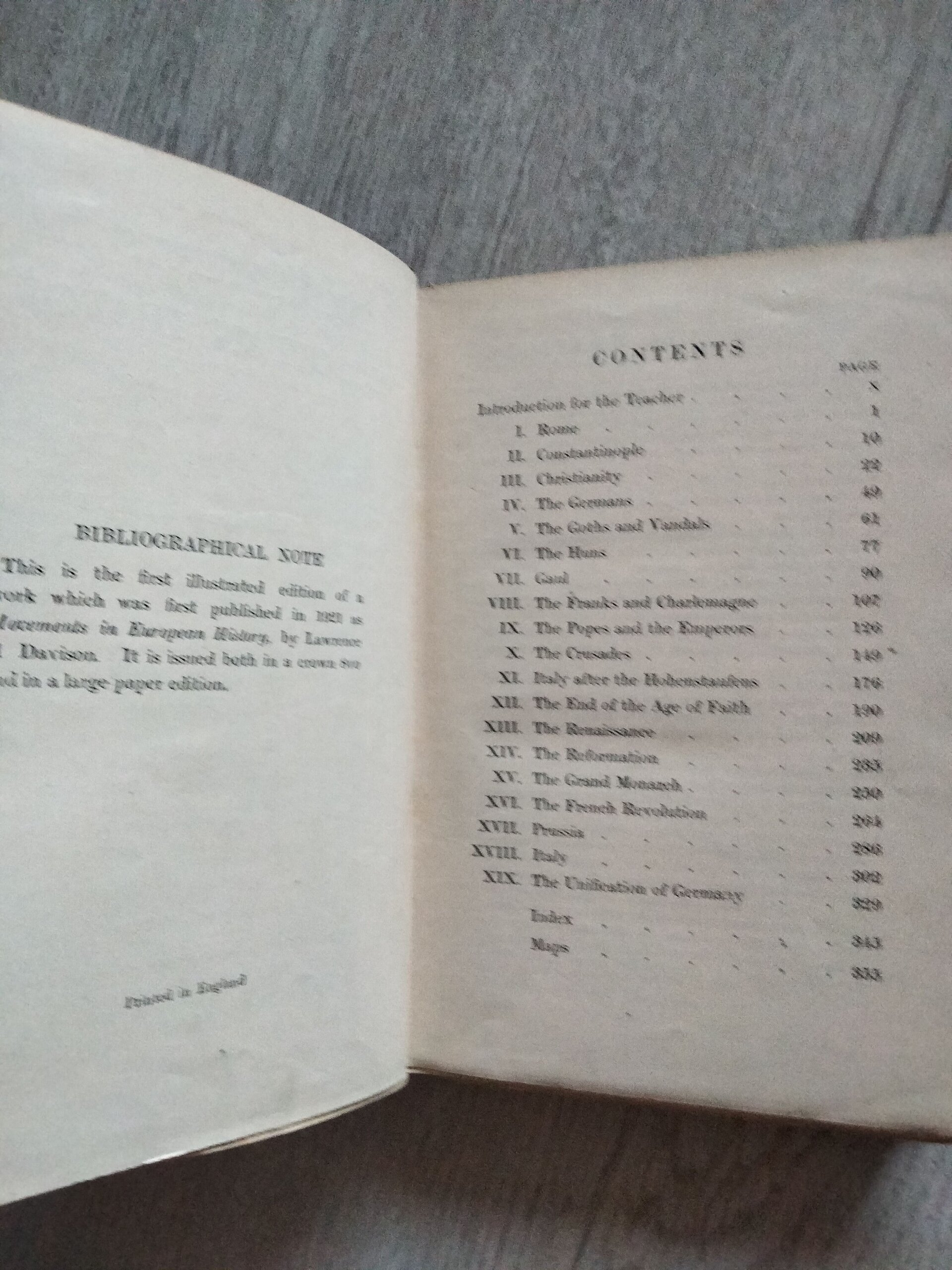 1925 - Movements in European History - 5