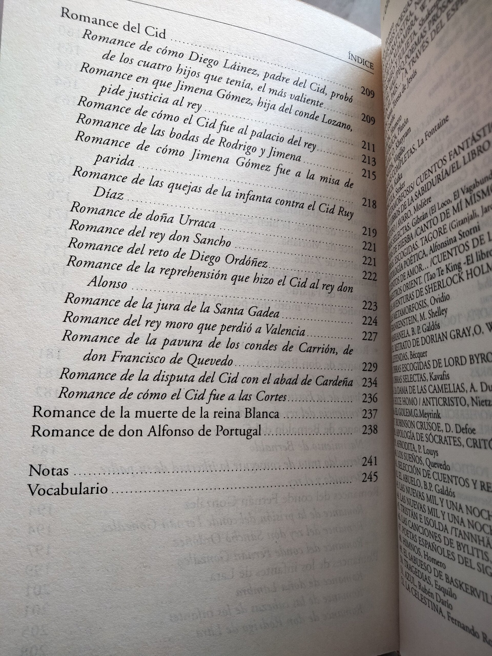Los mejores romances de la lengua castellana - libro - 9
