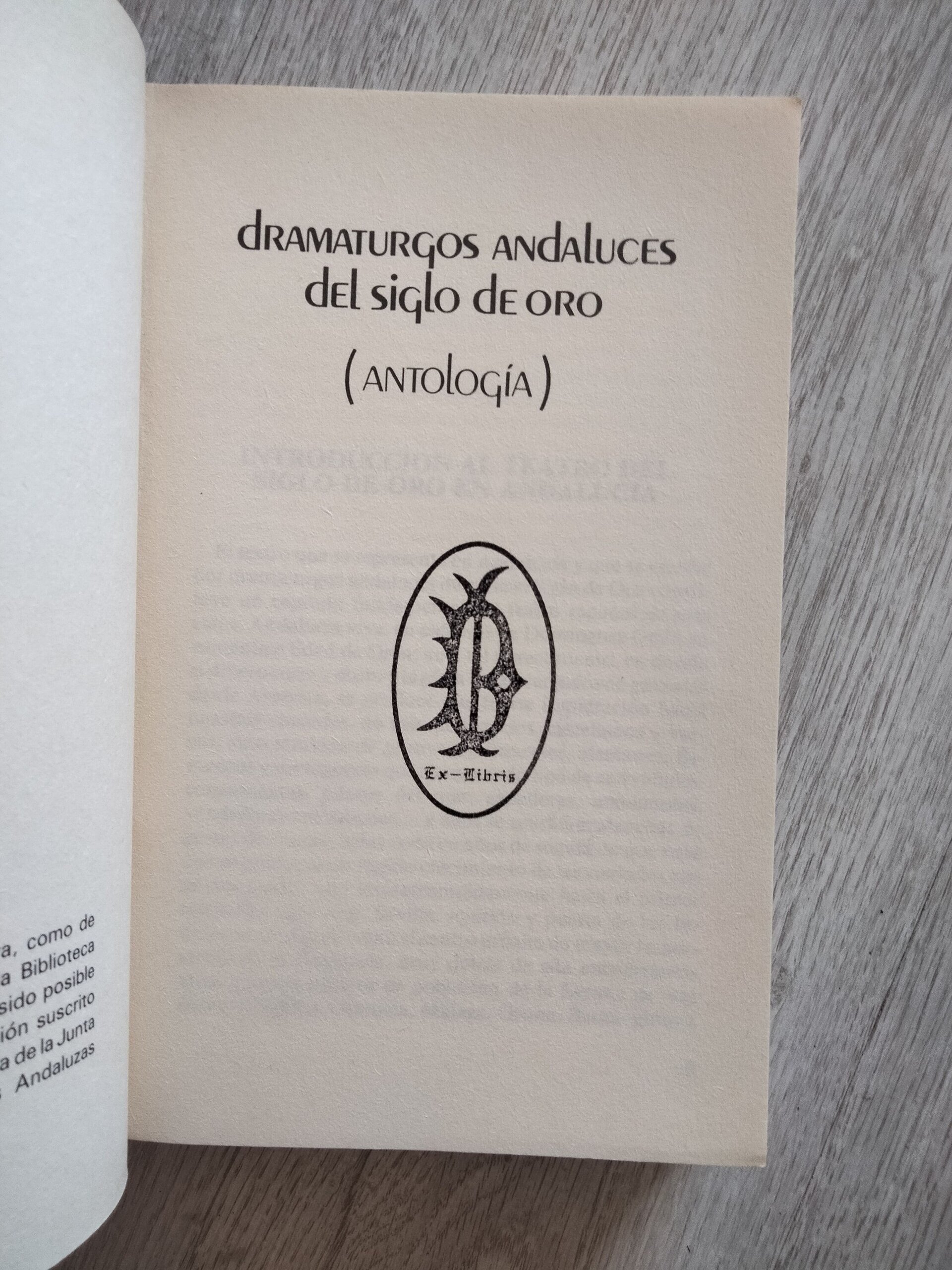 Dramaturgos andaluces del Siglo de Oro - libro - 4