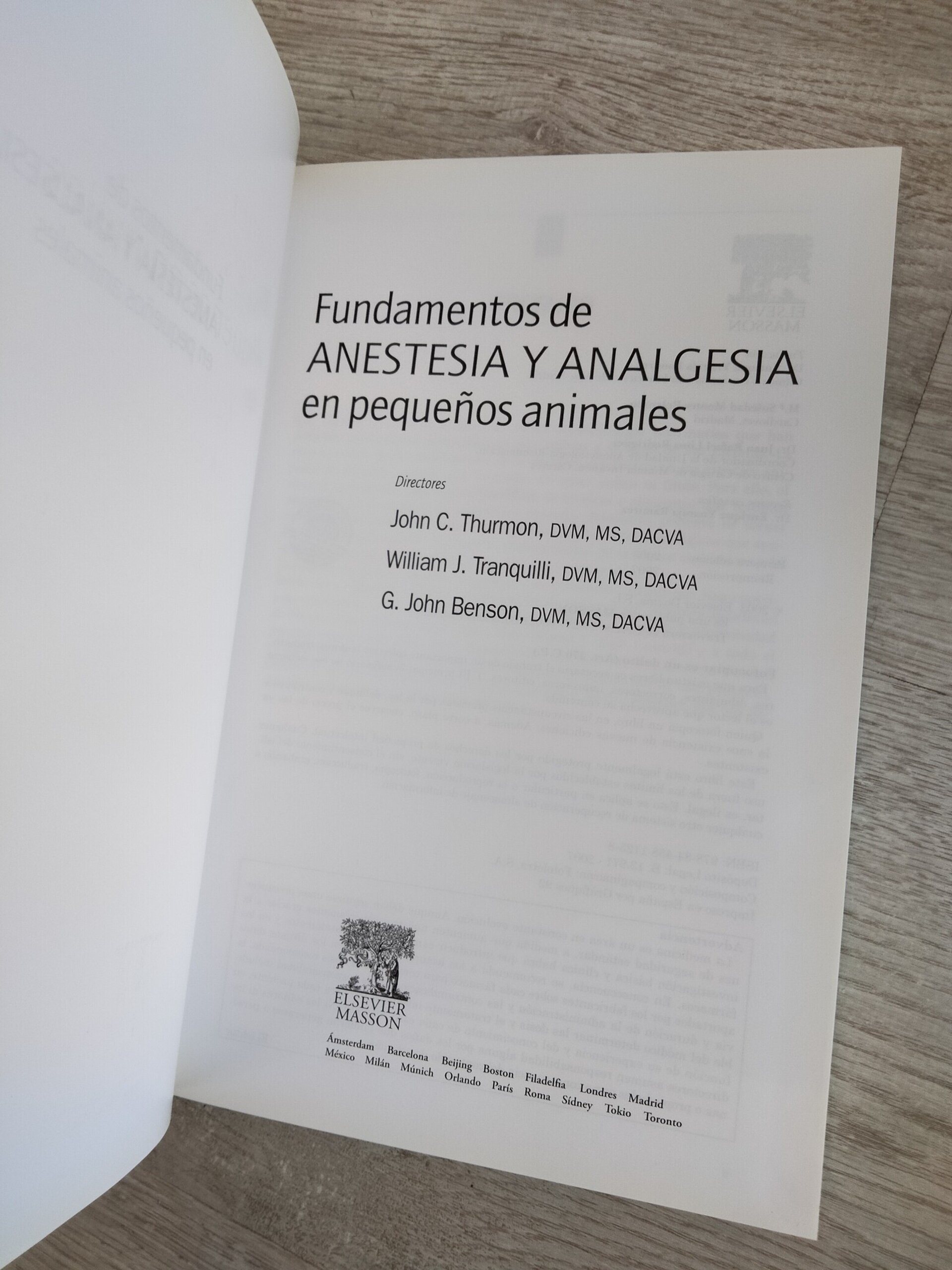 Anestesia y Analgesia en pequeños animales - 4