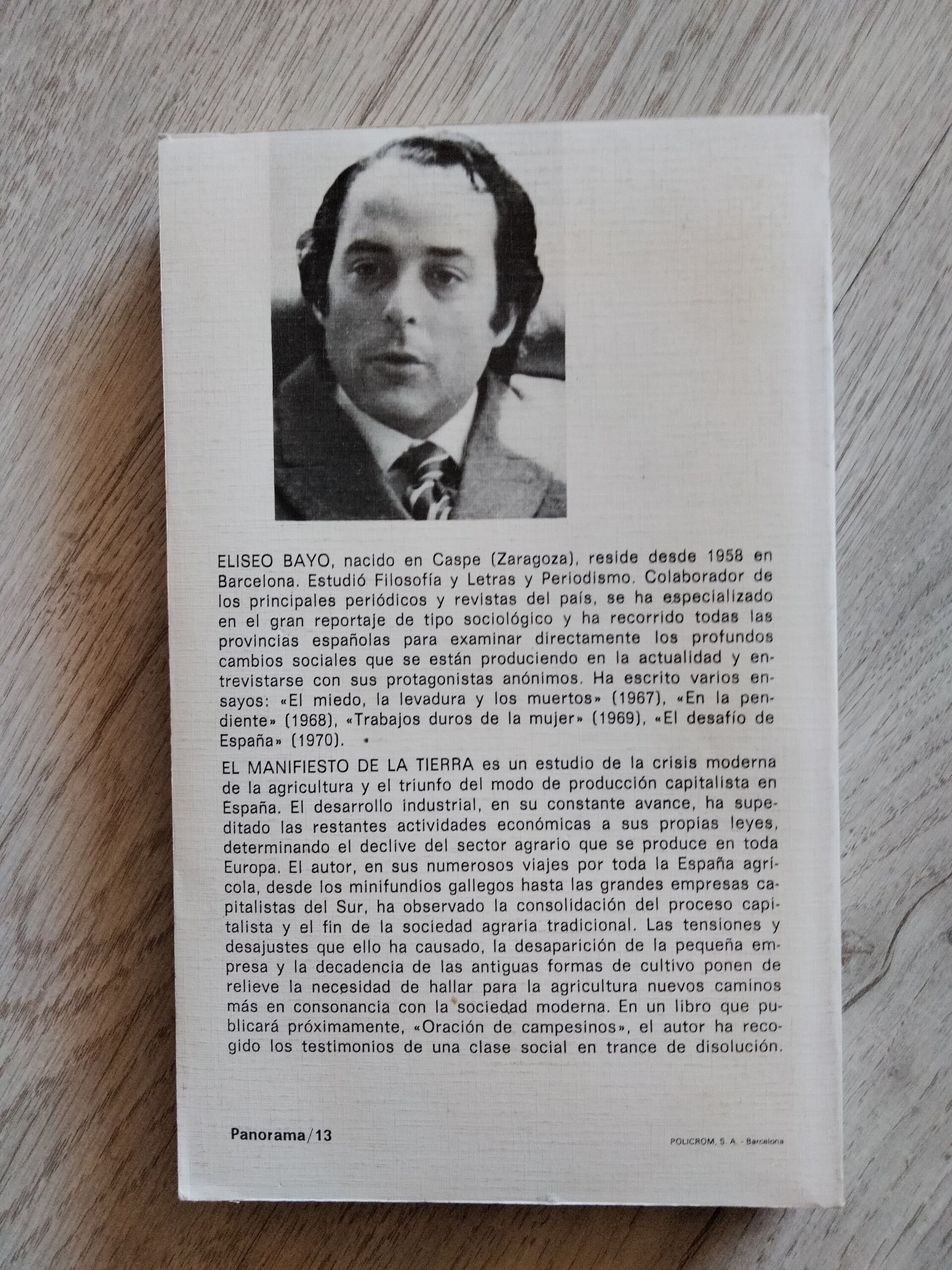 El manifiesto de la Tierra - Eliseo Bayo - 4