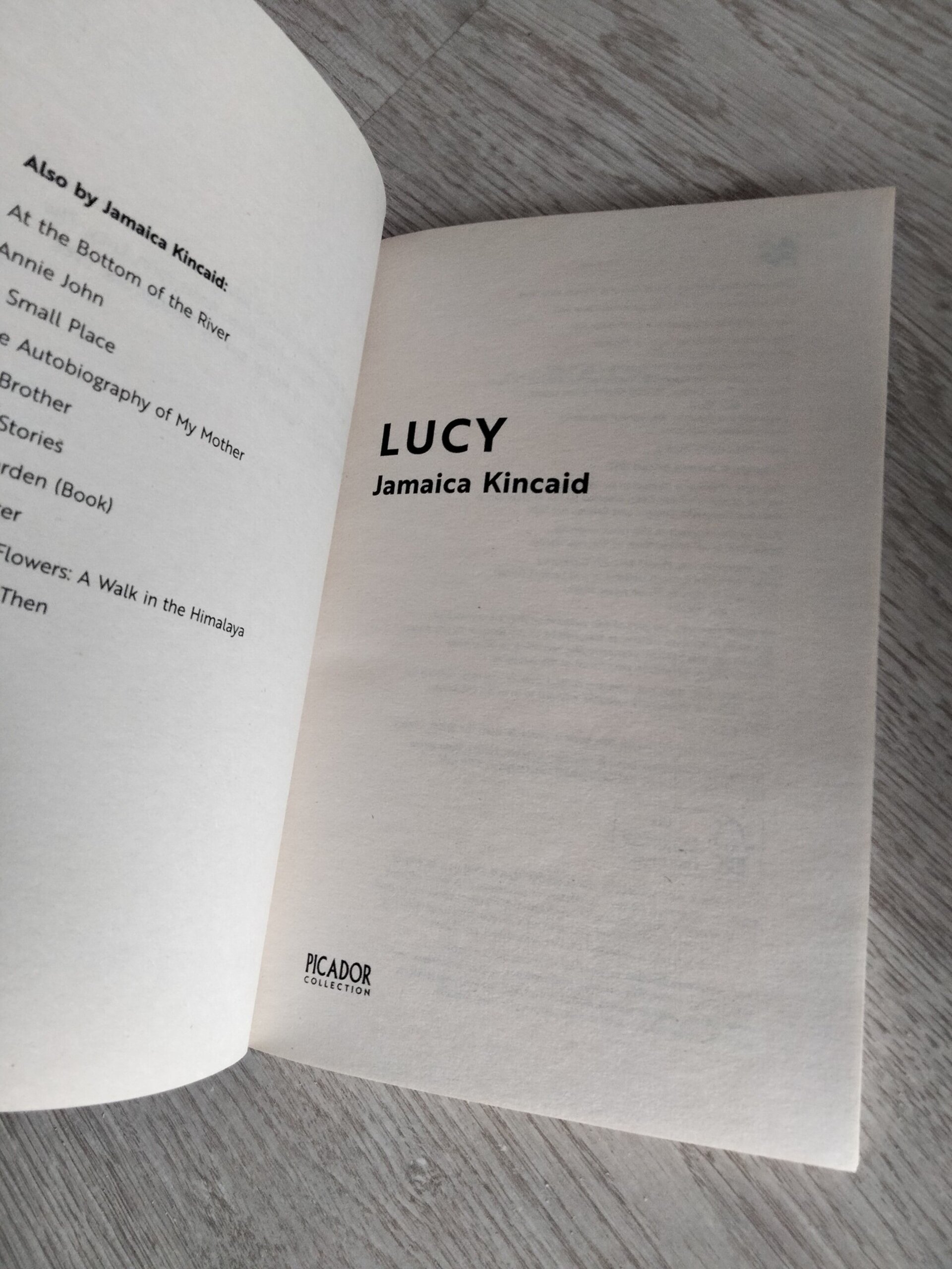 Lucy - Jamaica Kincaid (English) - 4