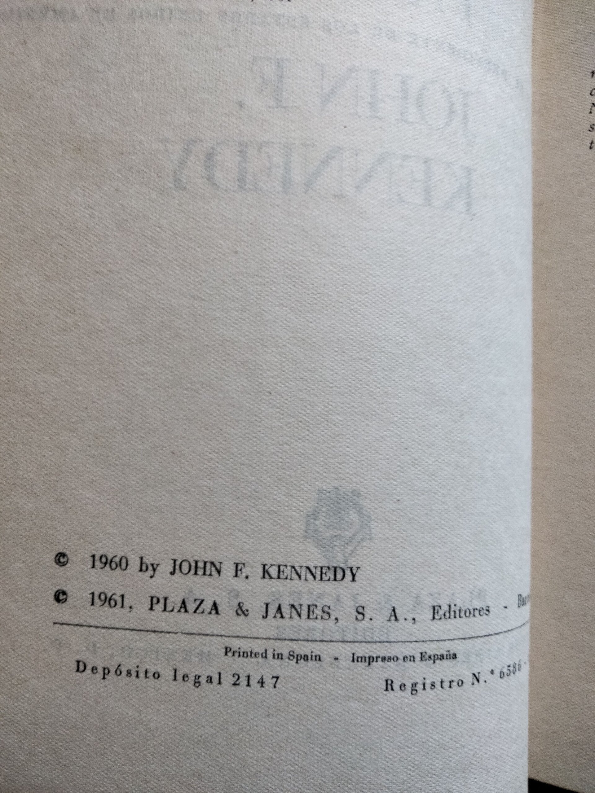 (1961) John F. Kennedy - Estrategia de la paz - 6