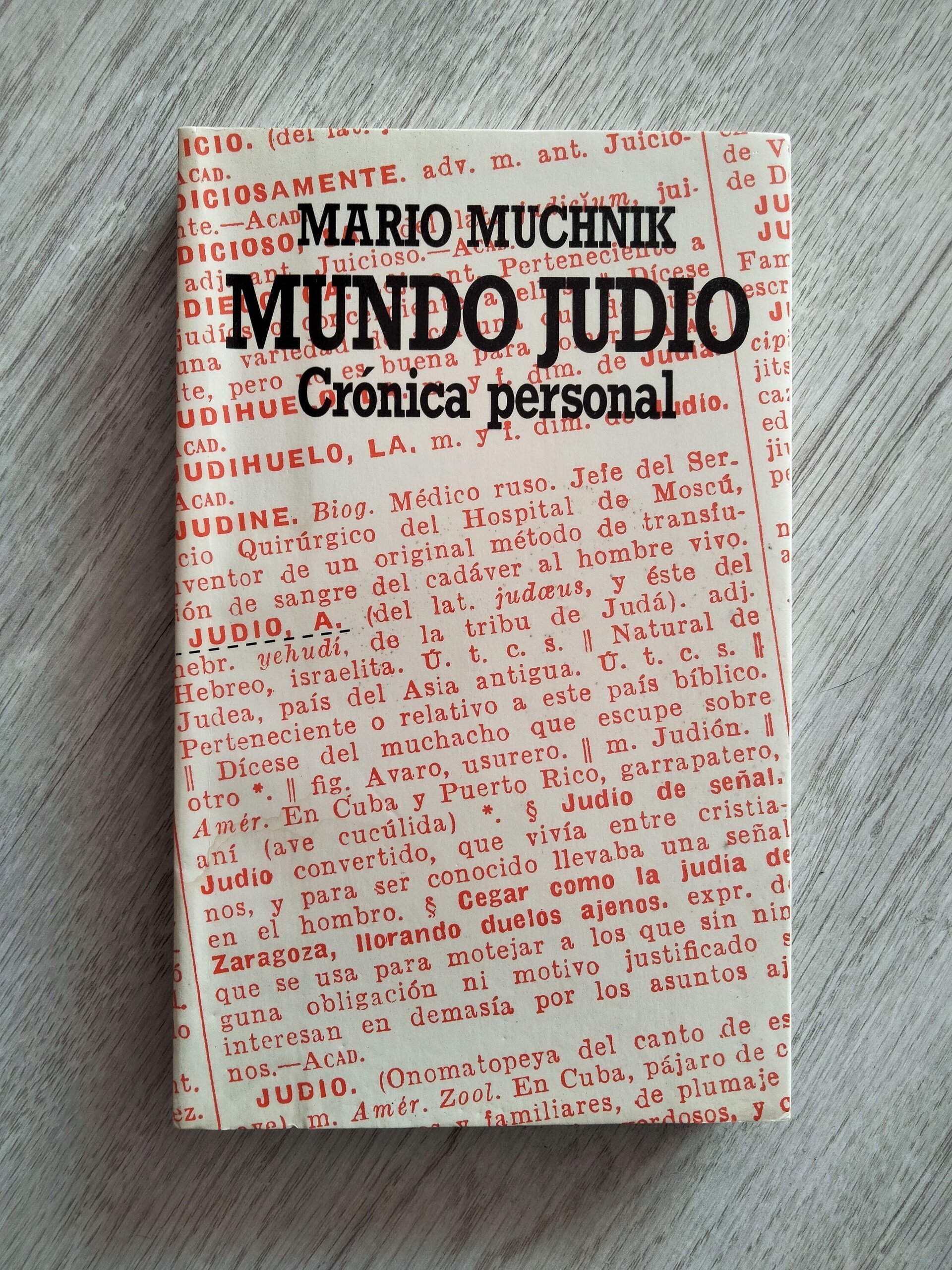 Mundo Judío - Mario Muchnik - 1