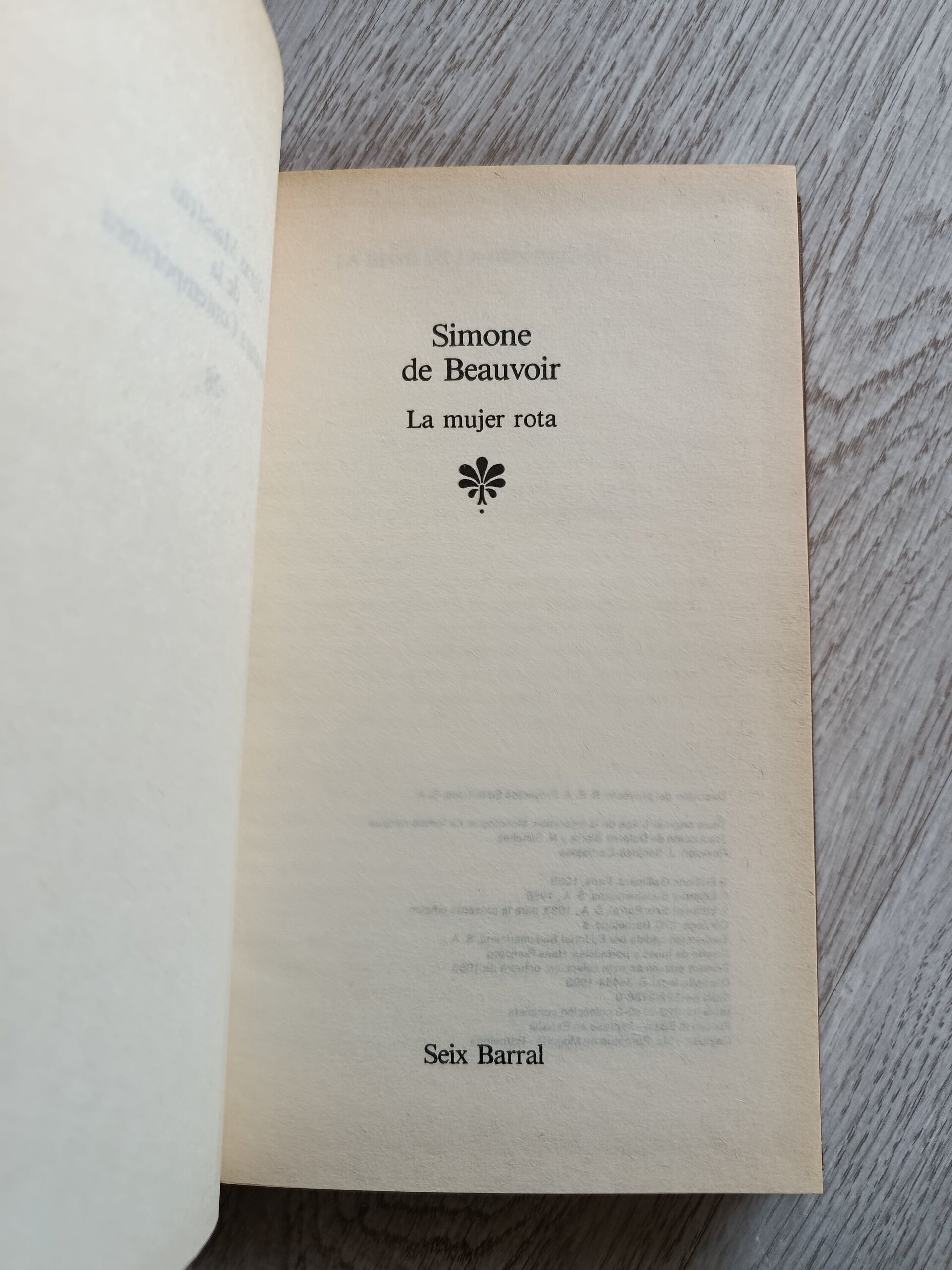 Simone de Beauvoir - La mujer rota - 3