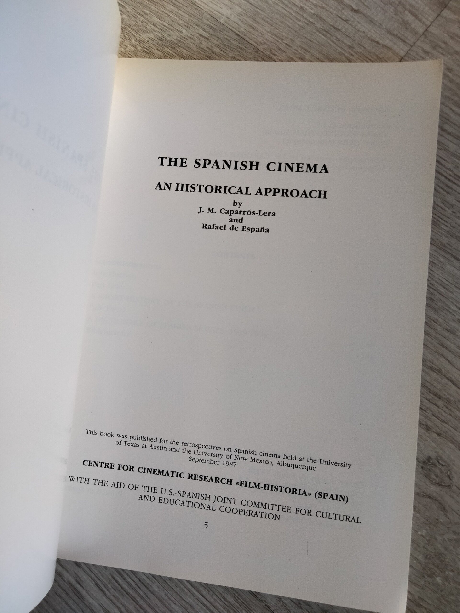 The Spanish Cinema an historical approach - 5