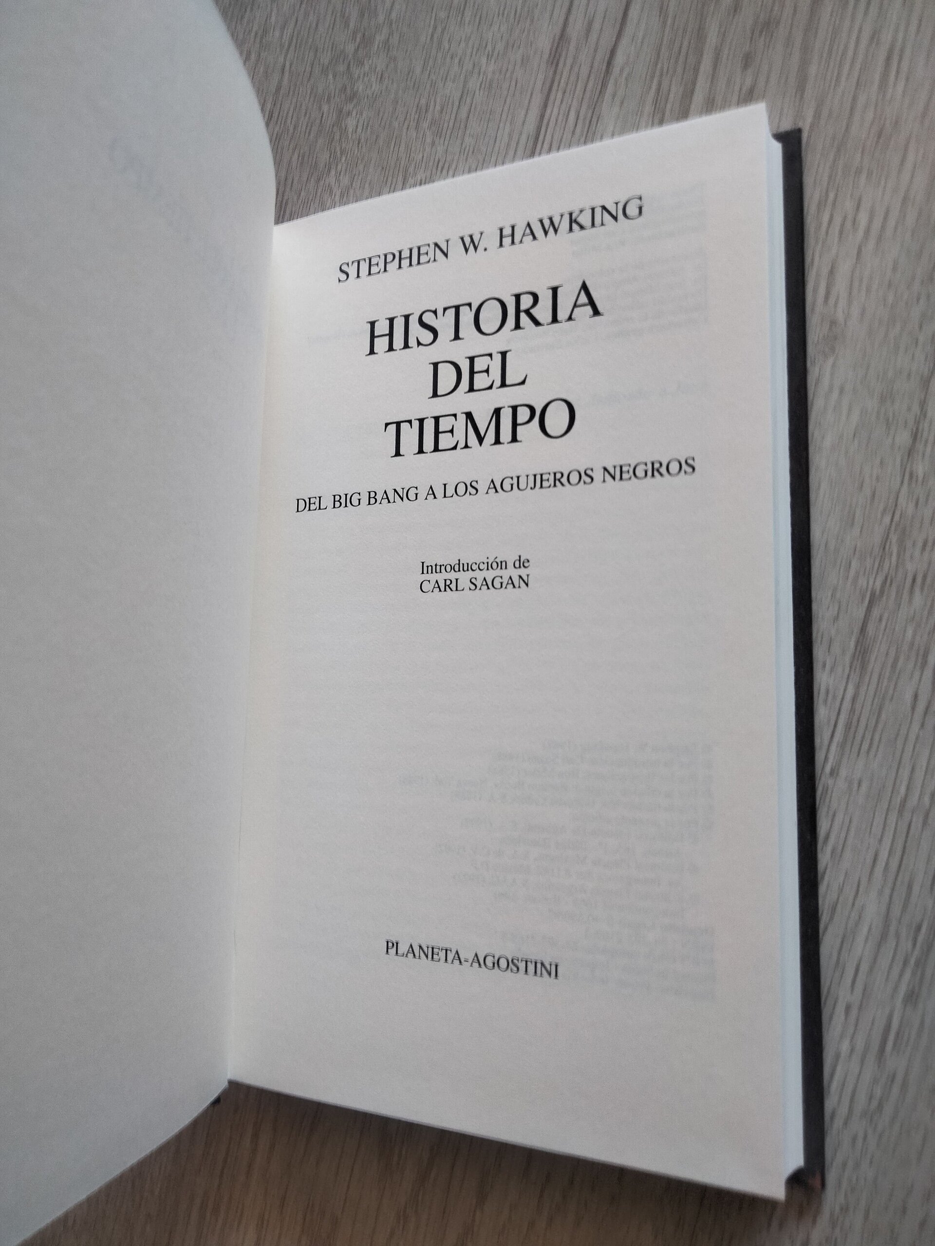 Stephen W. Hawking - Historia del tiempo - 4