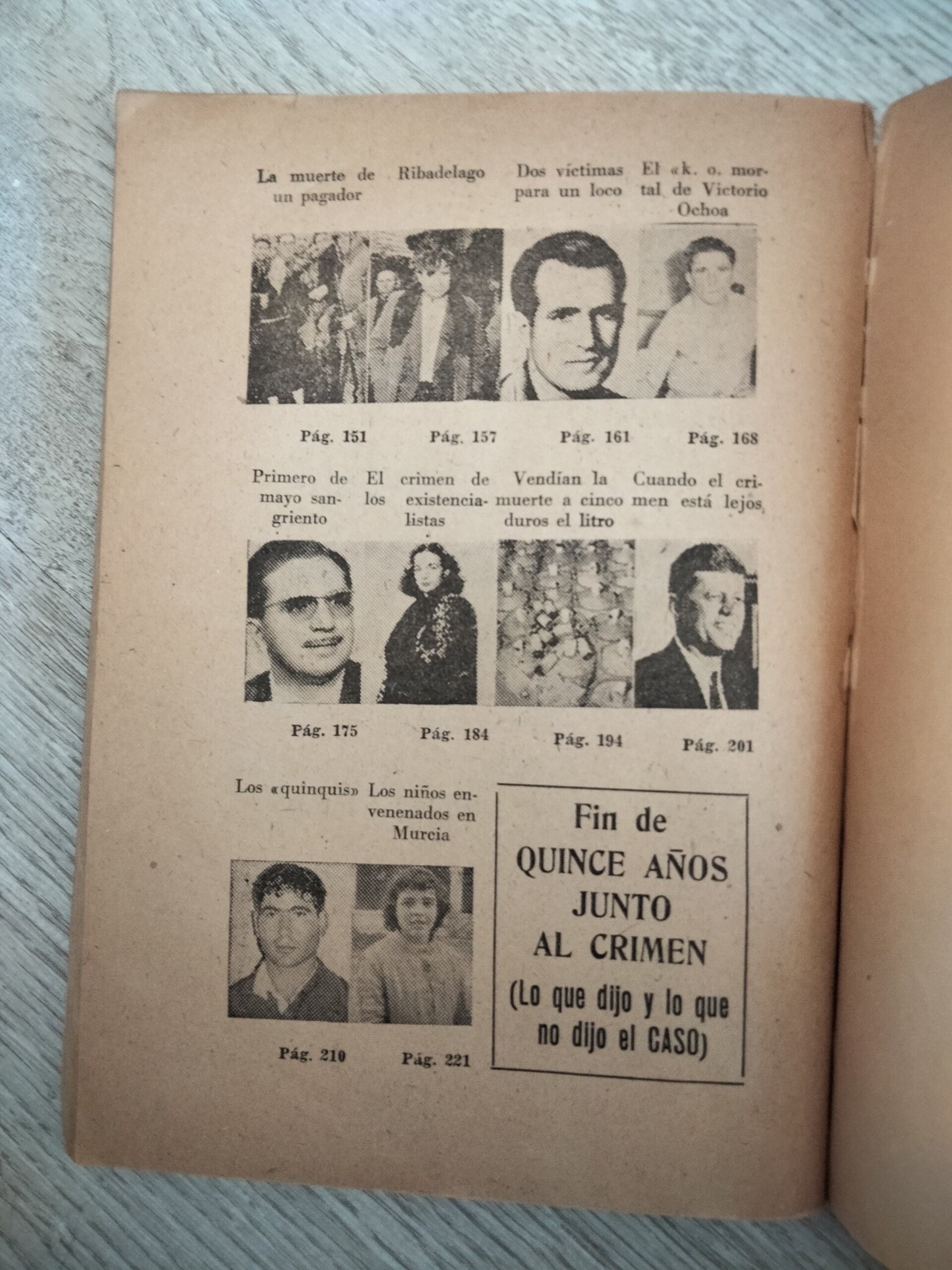 Quince años junto al crimen - 1968 - 8