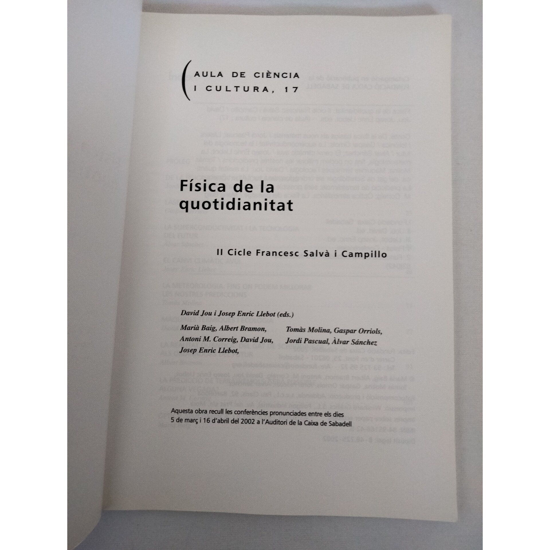 Física de la quotidianitat - 3