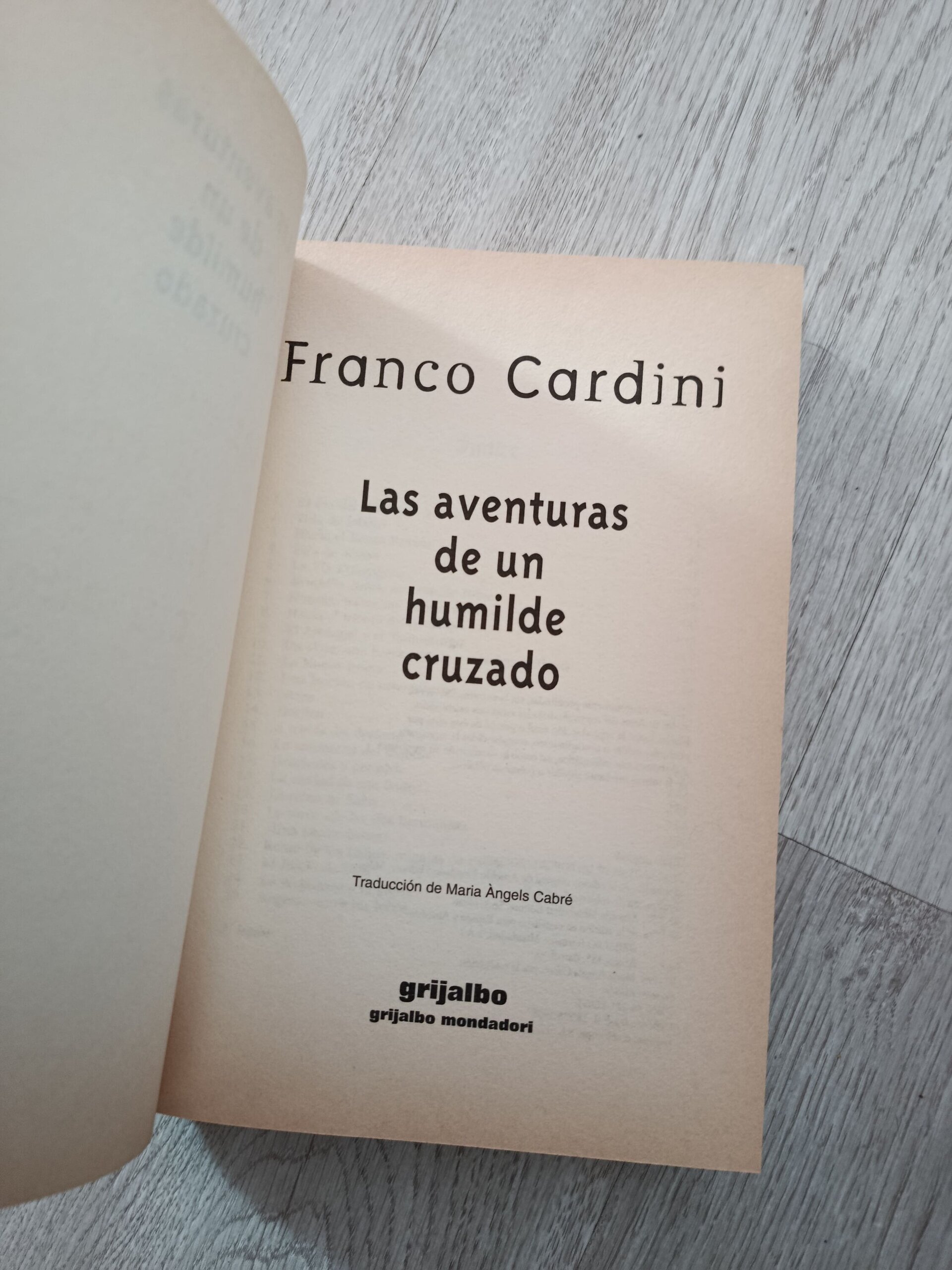 Las aventuras de un humilde cruzado - libro - 6