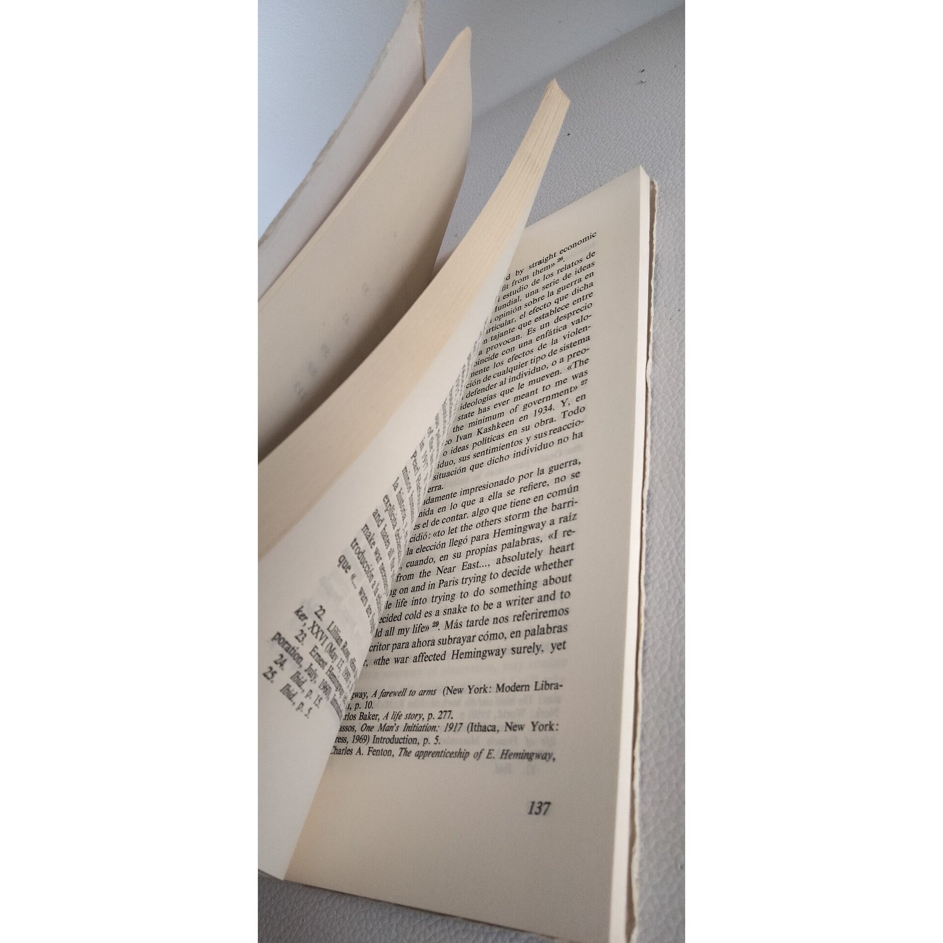 La gran guerra en la obra de Hemingway / autor: Pilar Marin Madrazo - 8